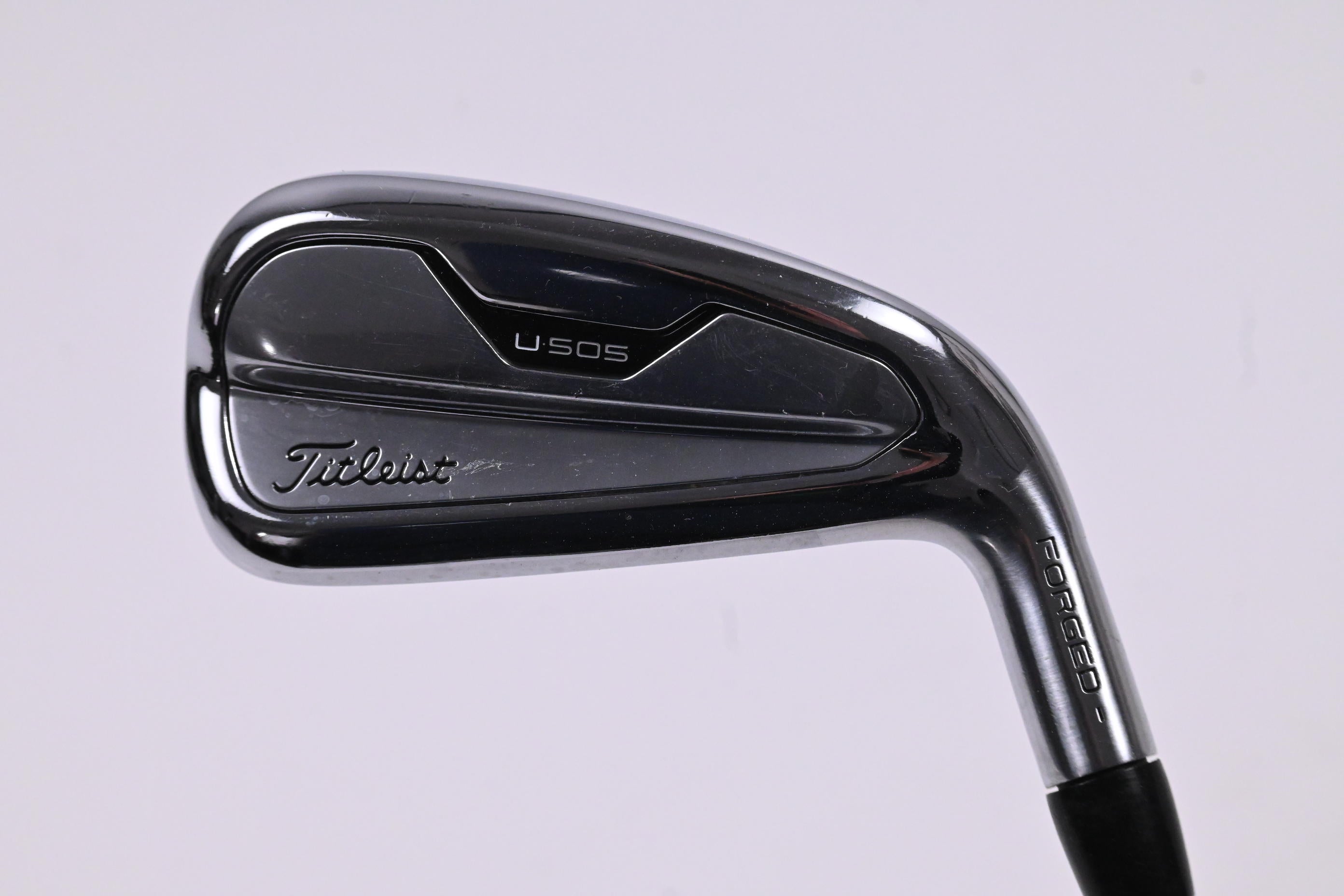 Titleist U505 #2 Iron / 18 Degree / Stiff Flex Graphite Design Tour AD DI-85