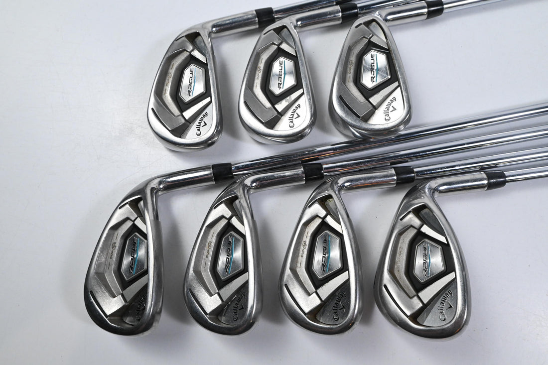 Callaway Rogue Irons / 5-PW+GW / Regular Flex XP 95 R300 Shafts