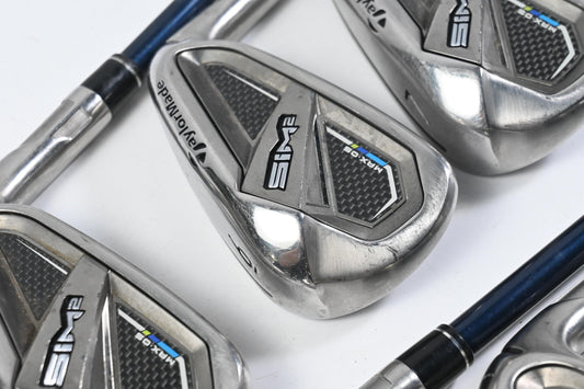 Taylormade SIM2 Max OS Irons / 5-PW / Senior Flex Fujikura Ventus Blue 5 Shaft