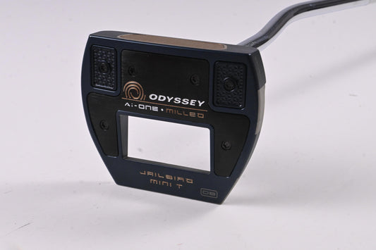 Odyssey Ai-One Milled Jailbird Mini T Double Bend Putter / 34 Inch