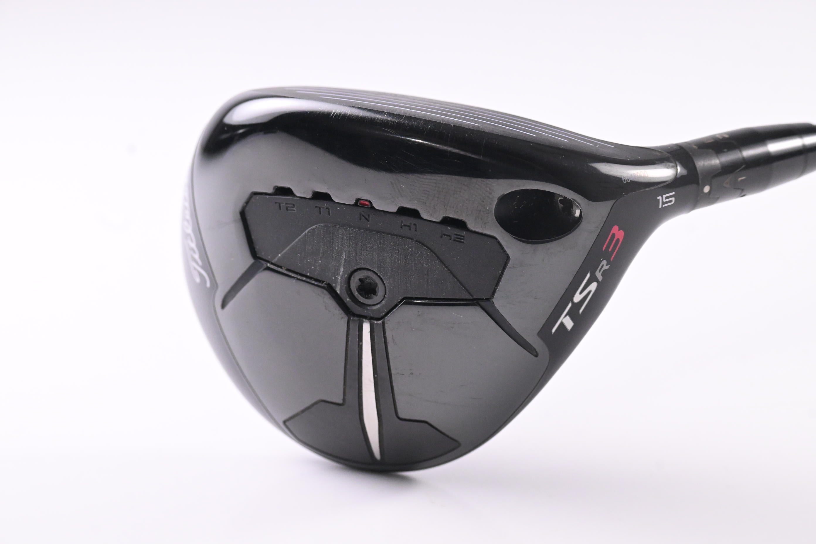 Titleist TSR3 #3 Wood / 15 Degree / Stiff Flex HZRDUS Smoke RDX Black 70 Shaft