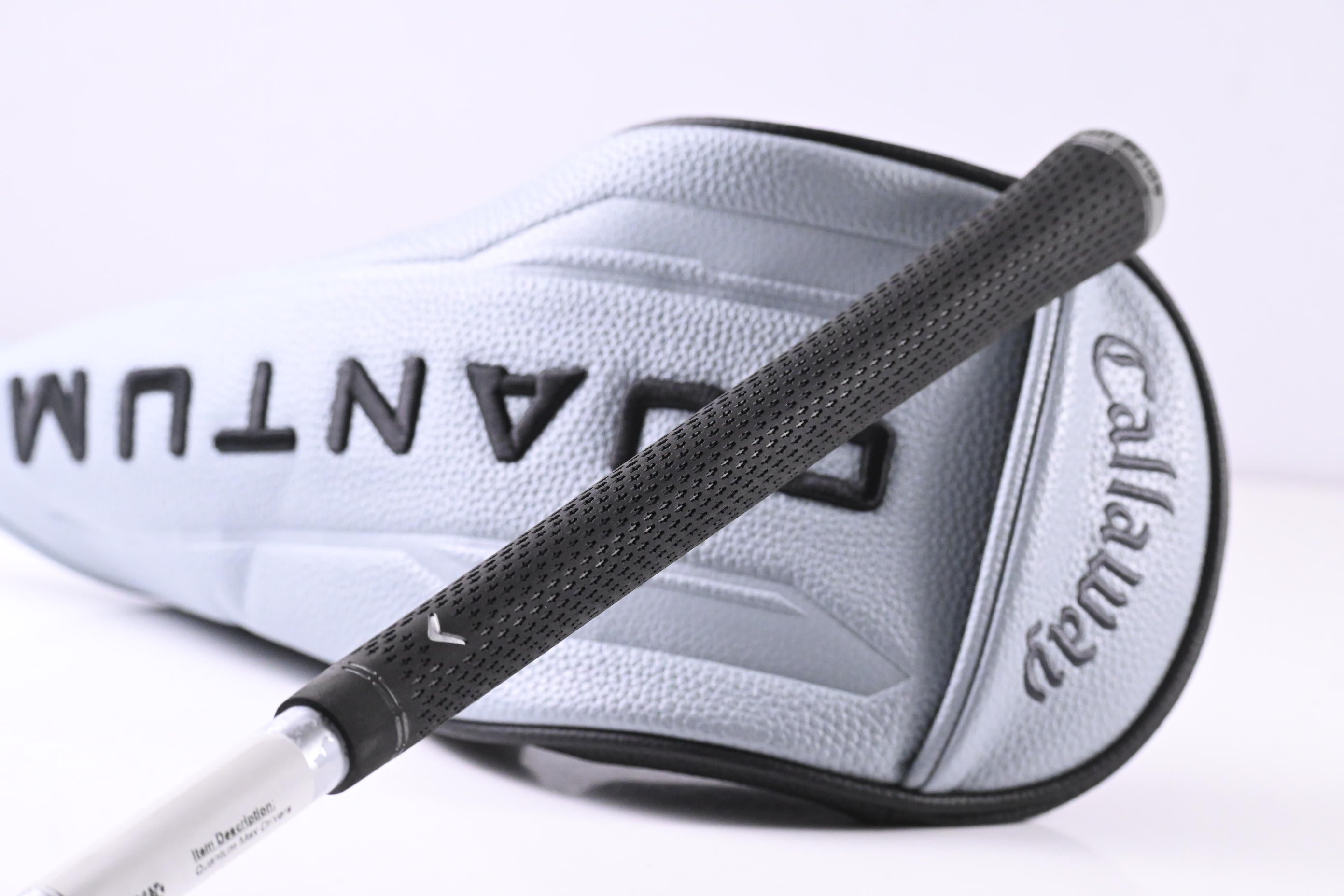 Callaway Quantum Max Driver / 12 Degree / Stiff Flex Denali Charcoal 60 Shaft
