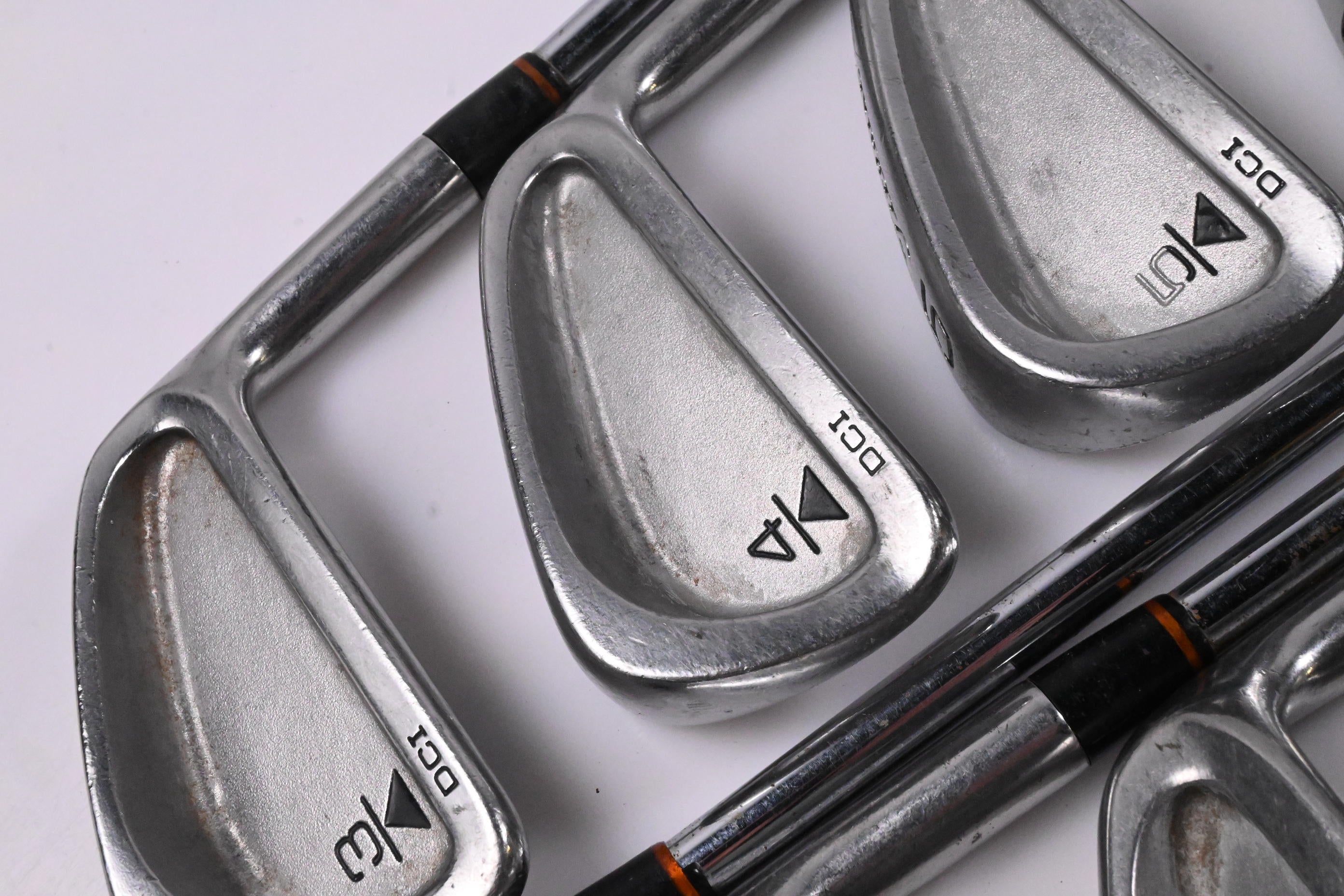Titleist DCI Black Irons / 3-PW+SW / Regular Flex Titleist Tri Spec Shafts