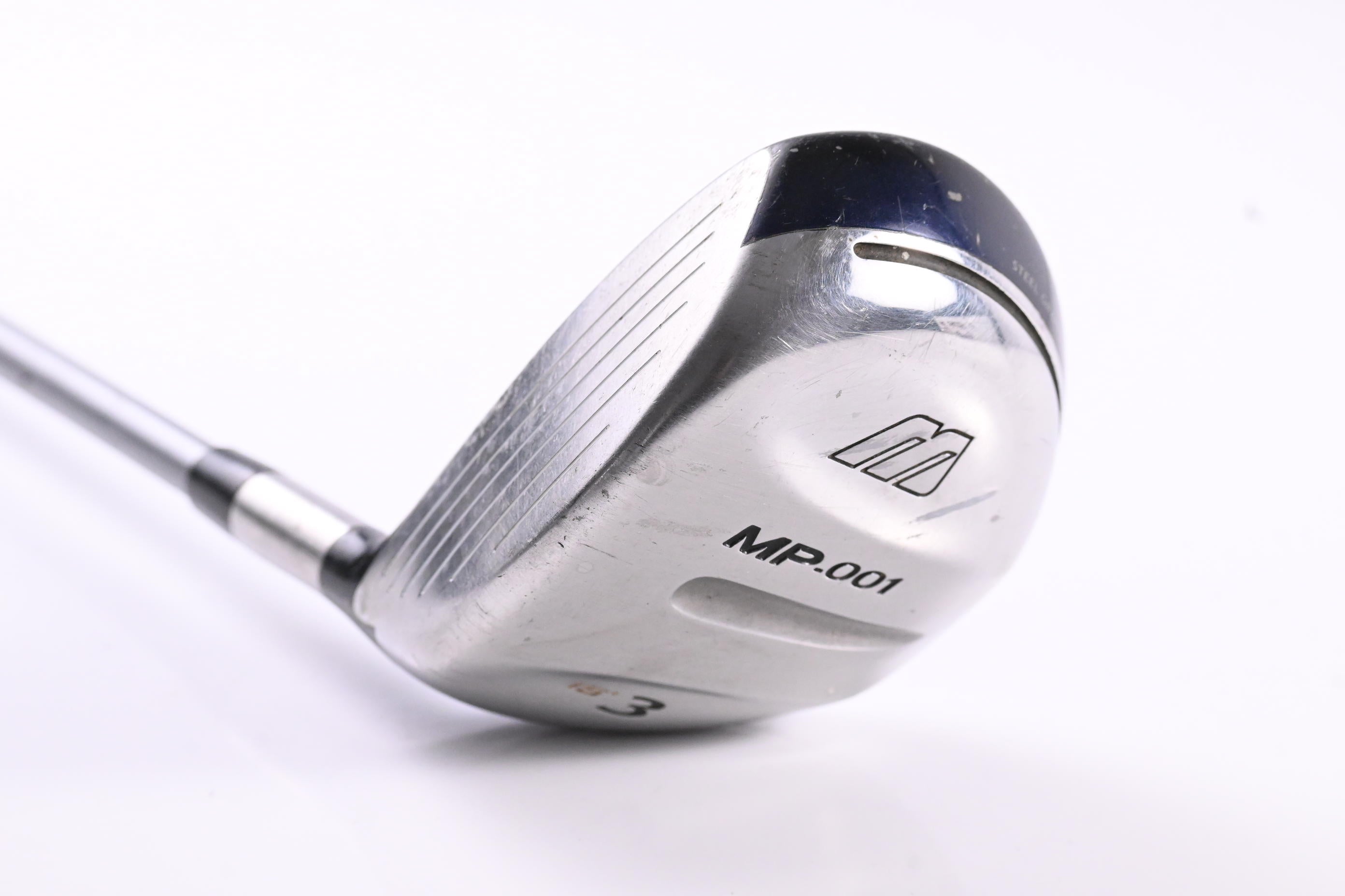 Left Hand Mizuno MP-001 #3 Wood / 15 Degree / Regular Flex Mizuno Exsar 60 Shaft