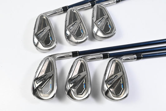 Taylormade SIM2 Max OS Irons / 5-PW / Senior Flex Fujikura Ventus Blue 5 Shaft