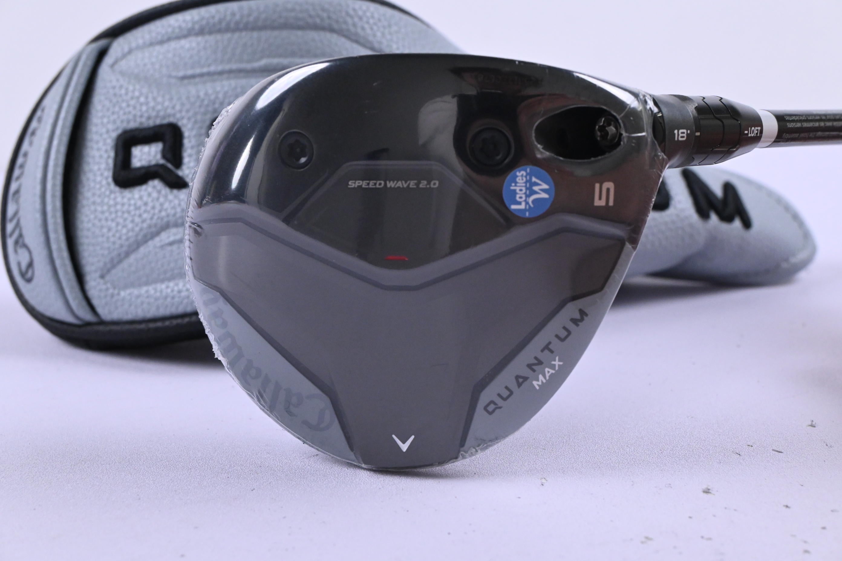 Ladies Callaway Quantum Max #5 Wood / 18 Degree / Ladies Flex Eldio 40 Shaft