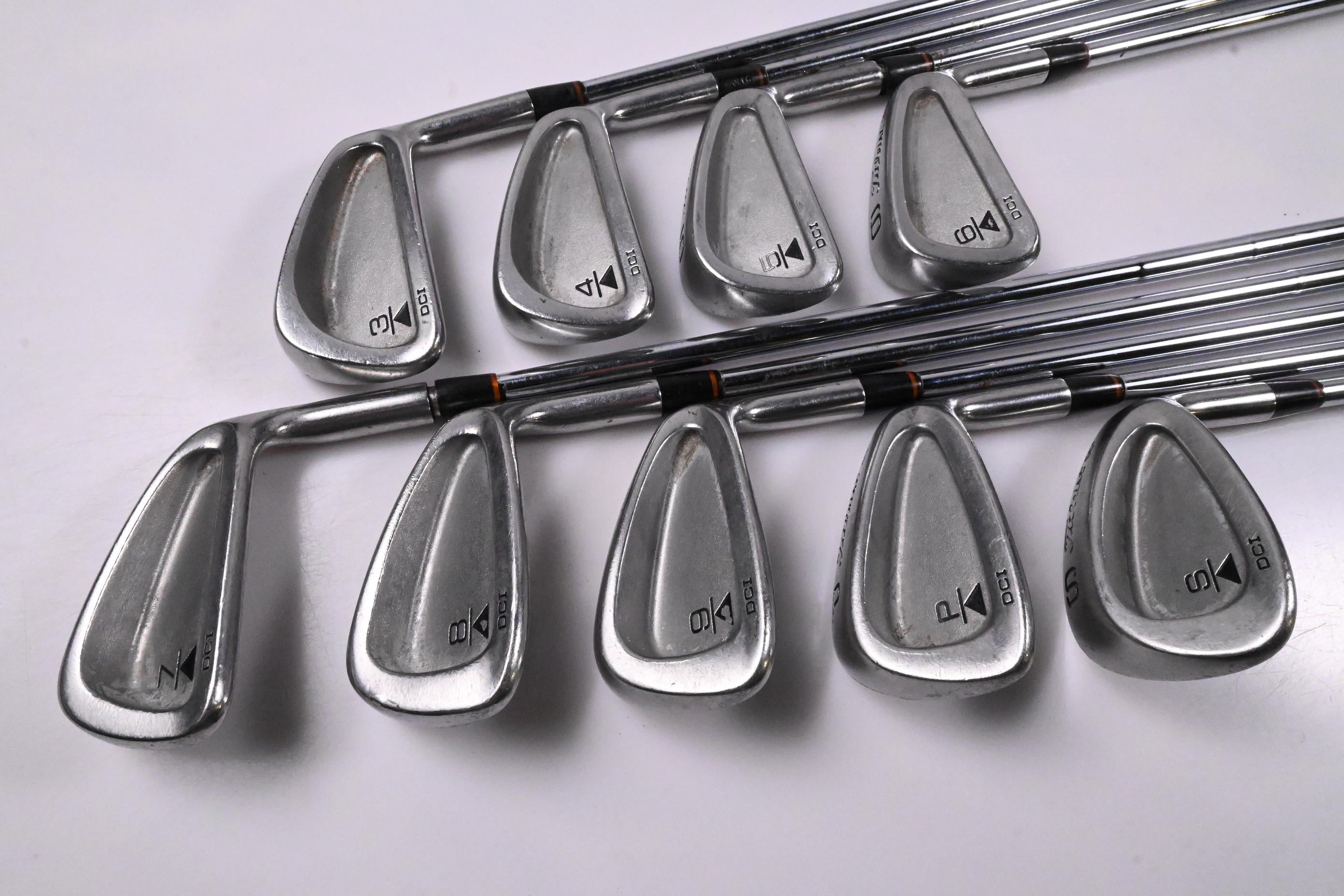 Titleist DCI Black Irons / 3-PW+SW / Regular Flex Titleist Tri Spec Shafts