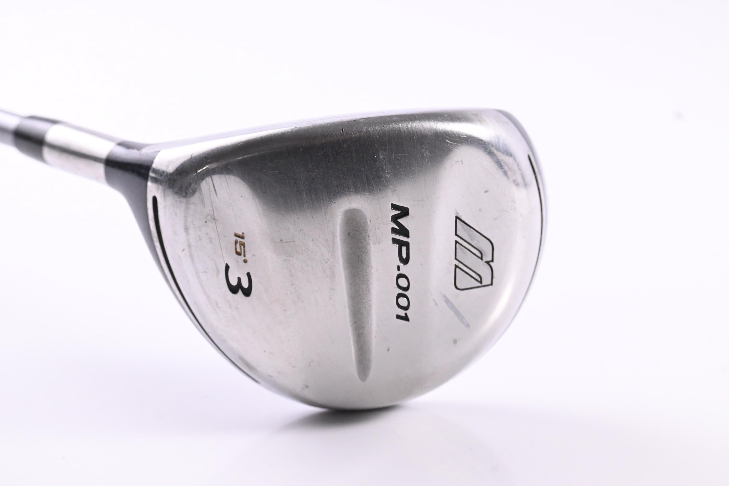 Left Hand Mizuno MP-001 #3 Wood / 15 Degree / Regular Flex Mizuno Exsar 60 Shaft