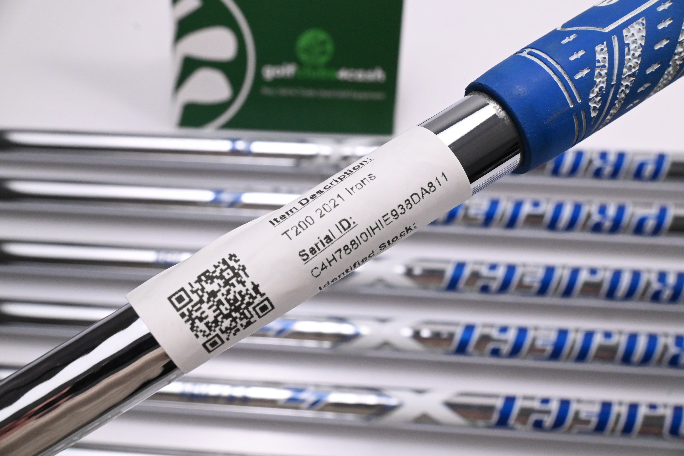 Titleist T200 2021 Irons / 4-PW+48° / Regular+ Flex Project X LZ 115 Shafts