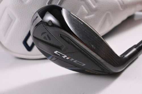 Taylormade Qi10 #4 Hybrid / 22 Degree / Stiff Flex Fujikura Ventus TR Blue 7