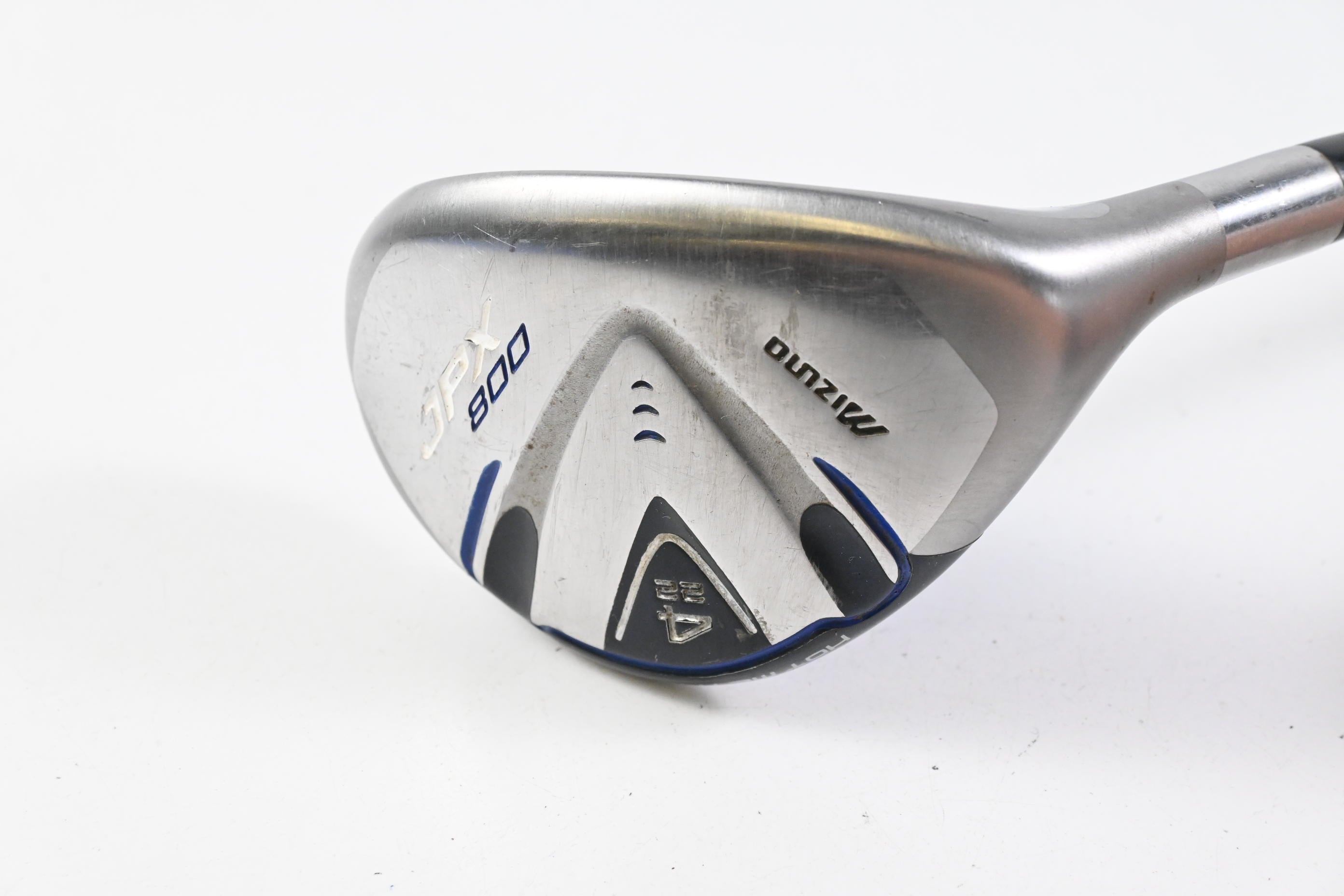 Mizuno JPX 800 #4 Hybrid / 22 Degree / Stiff Flex Mizuno Exsar HS5 80 Shaft