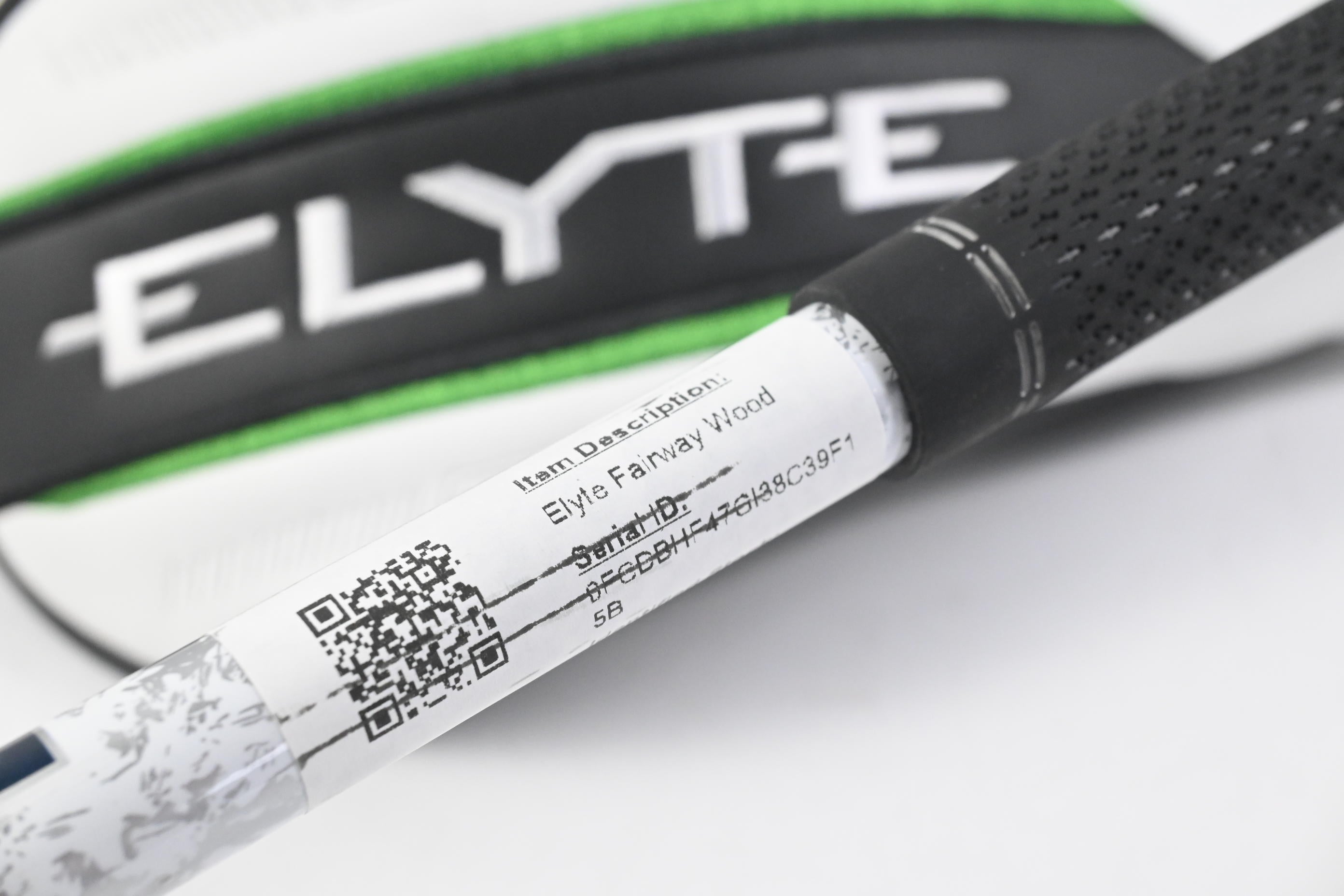 Callaway Elyte #5 Wood / 18 Degree / Stiff Flex Denali Charcoal 60 Shaft