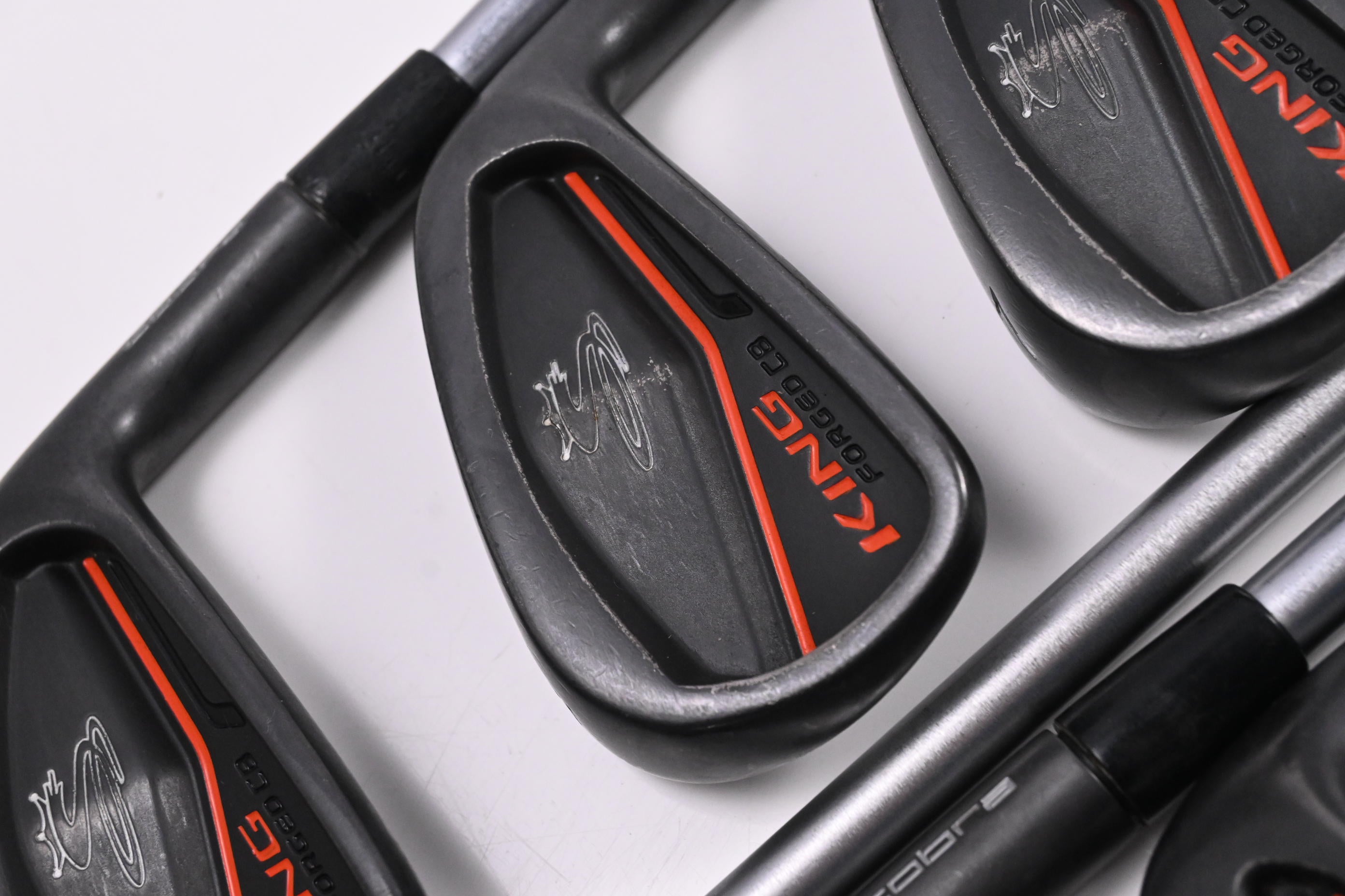 Cobra King Forged CB/MB 2019 Black Irons / 5-PW+GW / Stiff Flex KBS C-Taper 120