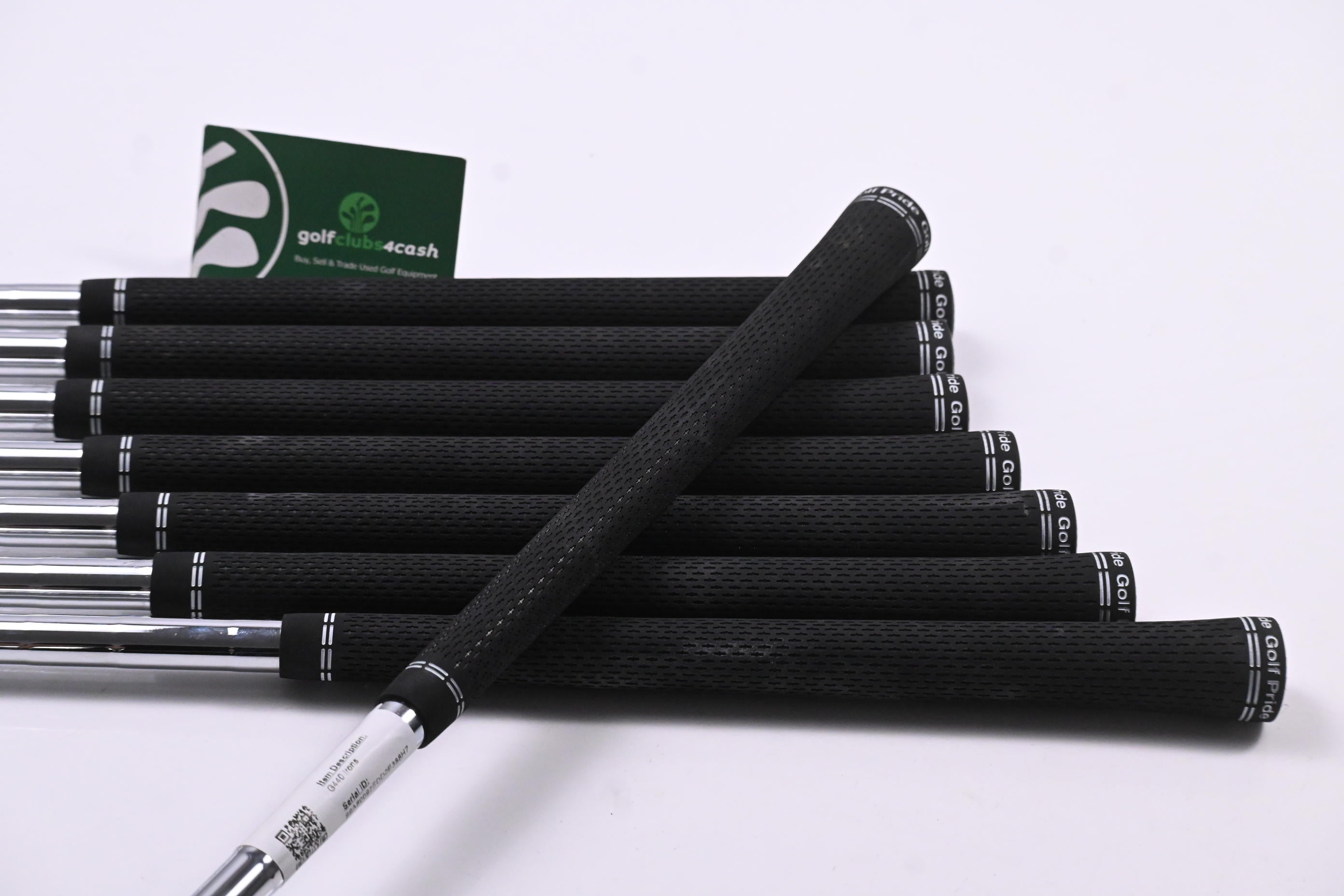 Ping G440 Irons / 5-PW+GW+56° / Black Dot / Regular Flex Ping AWT 3.0 Shafts