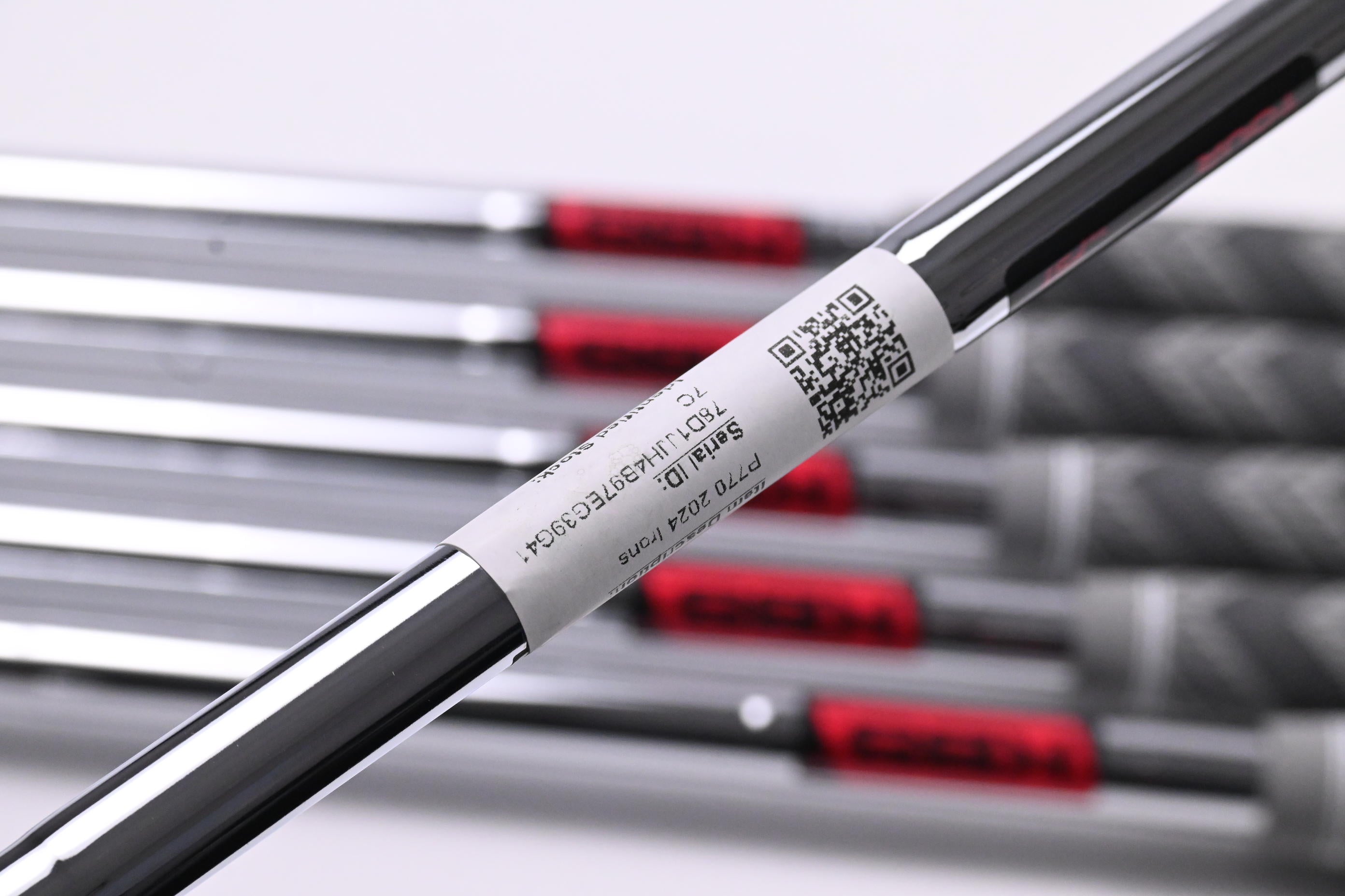 Taylormade P770 2024 Irons / 5-PW / Stiff Flex KBS Tour Shafts