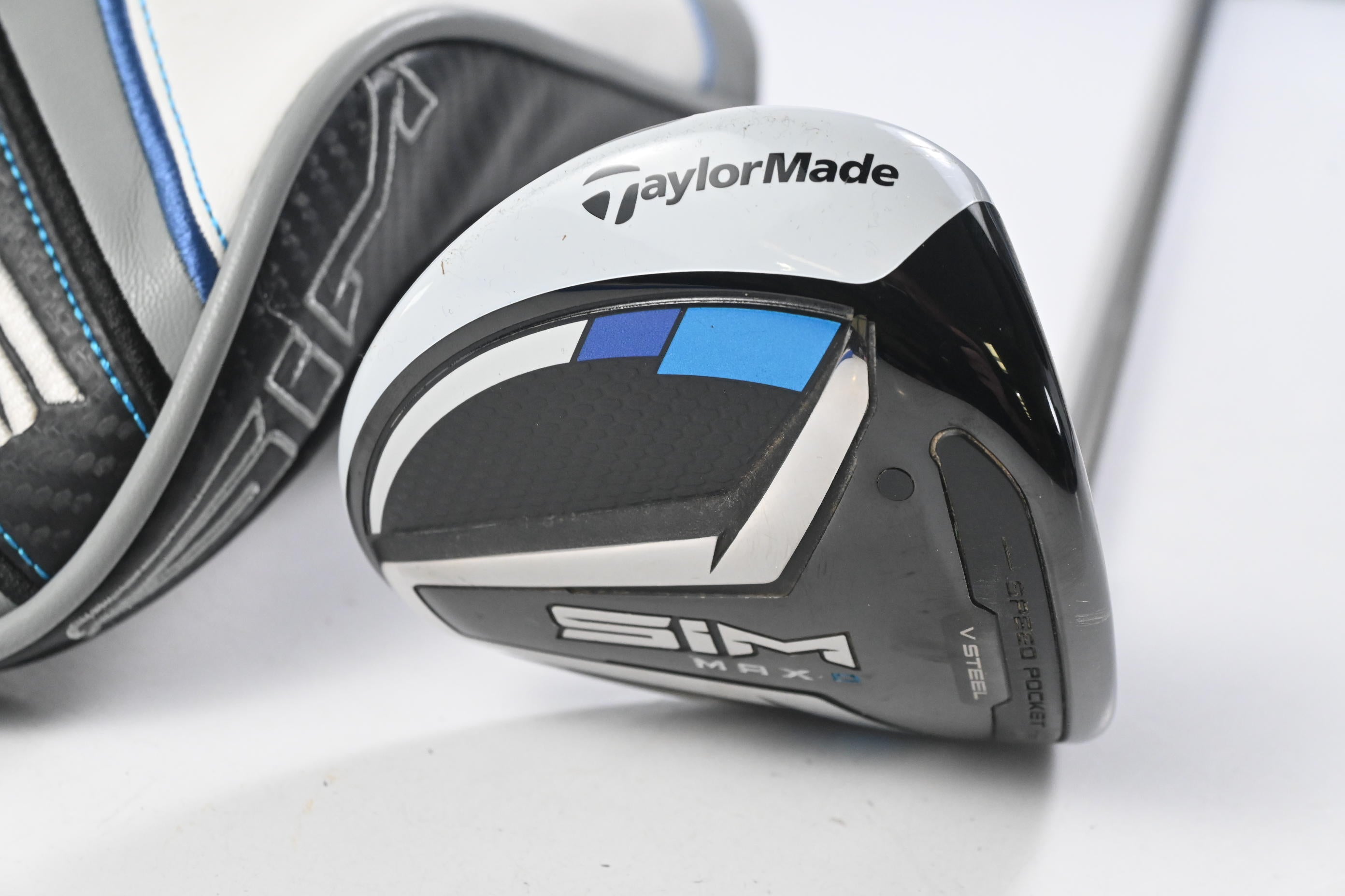 Taylormade SIM Max D #3 Wood / 16 Degree / Regular Flex Helium Blue 5 Shaft