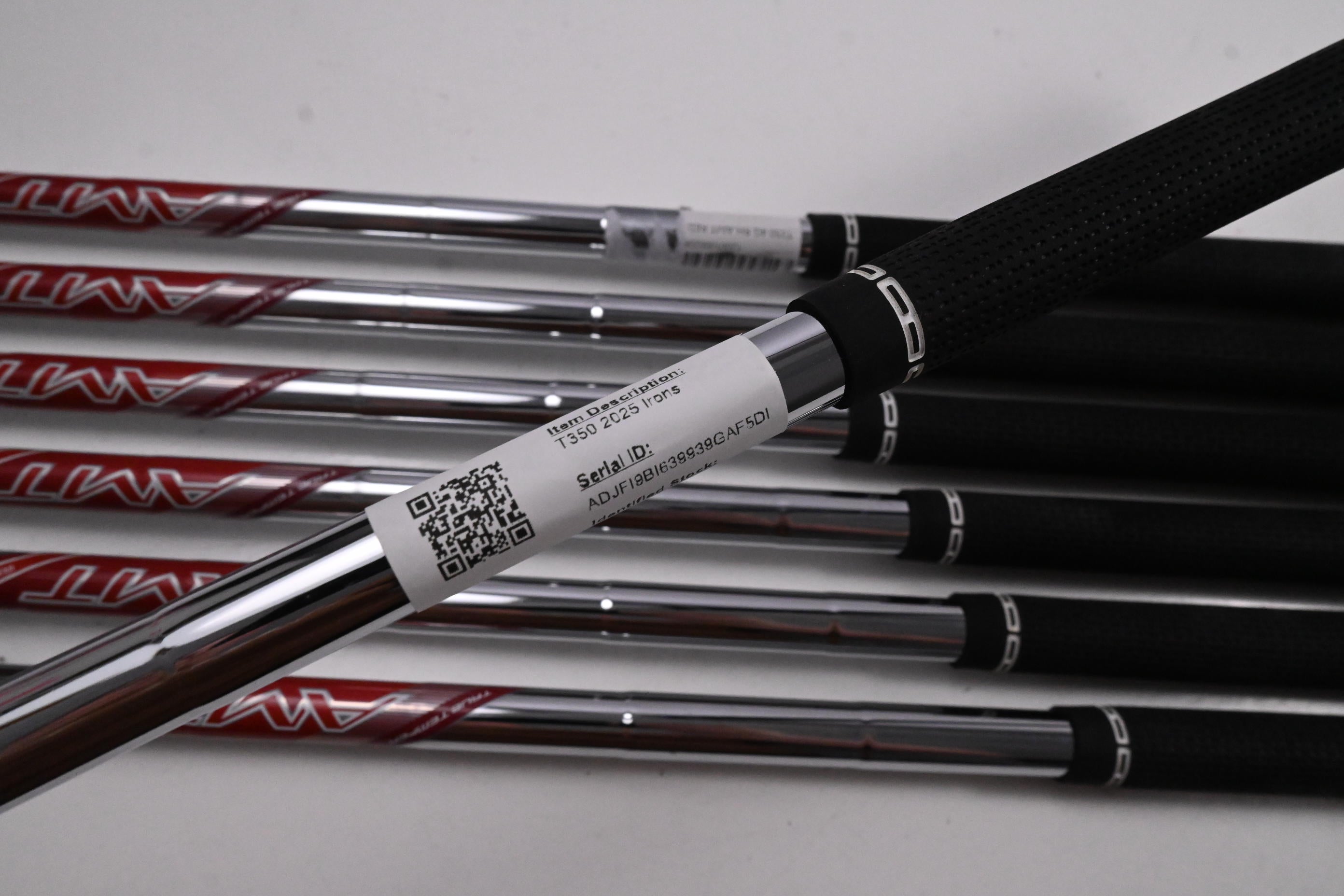 Titleist T350 2025 Irons / 5-PW+48 / Regular Flex AMT Red Shafts