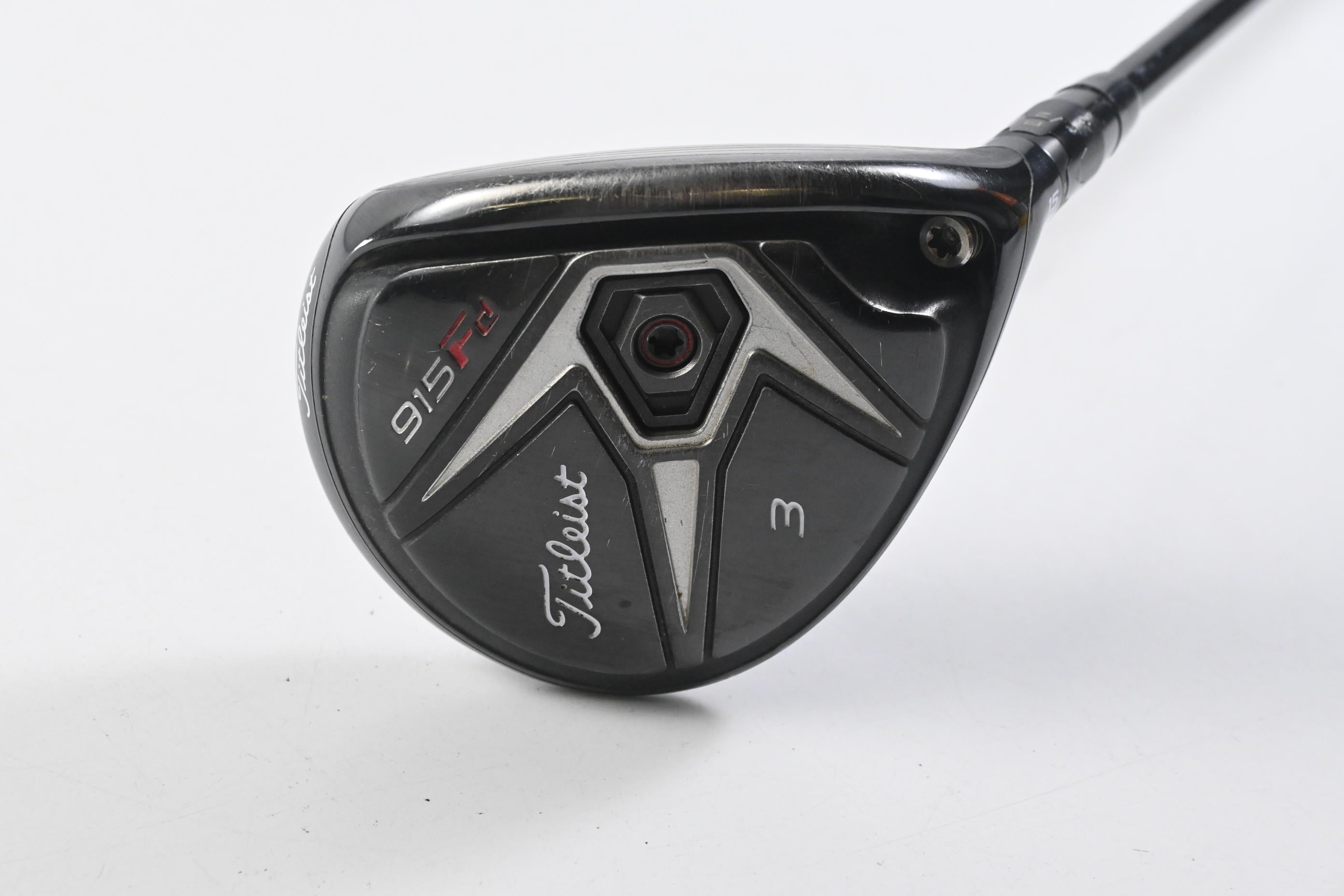 Titleist 915 FD #3 Wood / 15 Degree / Stiff Flex HZRDUS Smoke Black RDX 70 Shaft