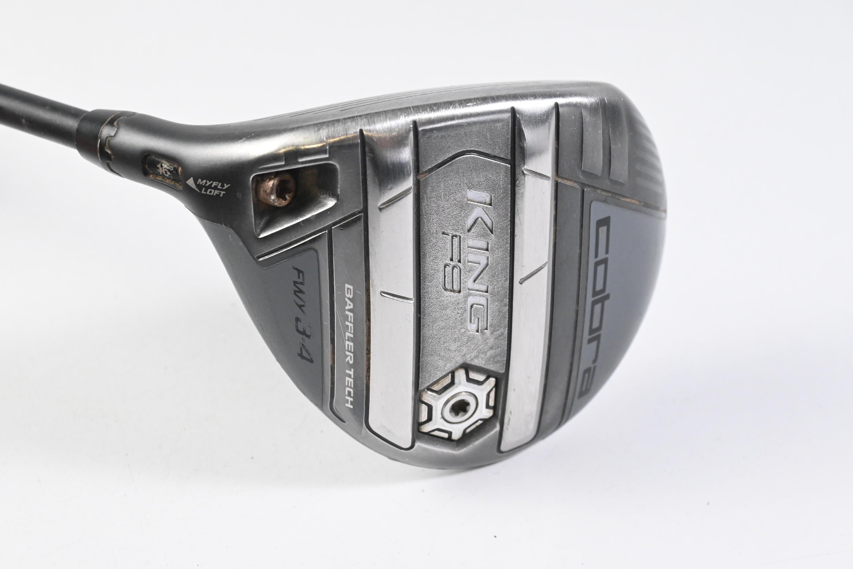 Left Hand Cobra King F8 #3-4 Wood / 13-16 Degree / Regular Flex Aldila NV 70