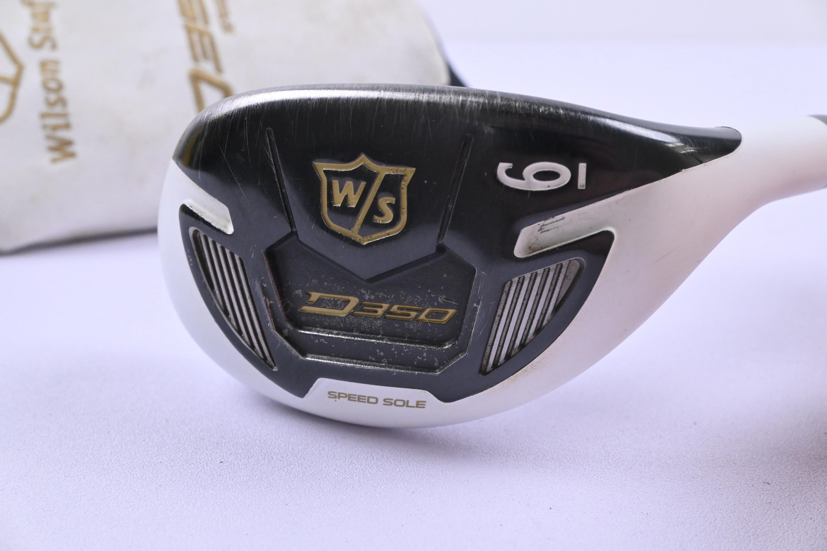 Ladies Wilson D350 #6 Hybrid / 28 Degree / Ladies Flex UST Elements Chrome 49