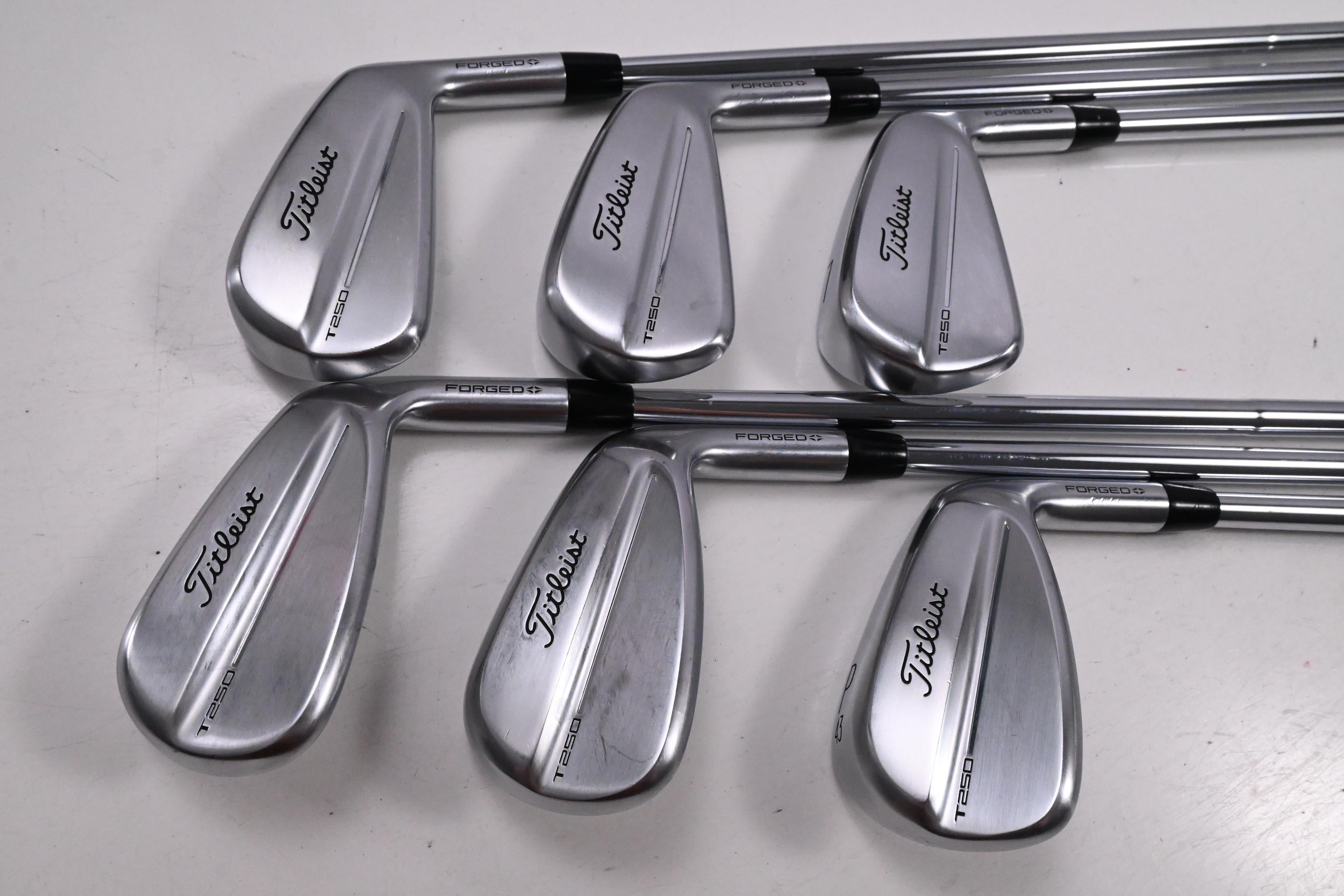 Titleist T250 2025 Irons / 5-PW / Stiff Flex AMT White Shafts