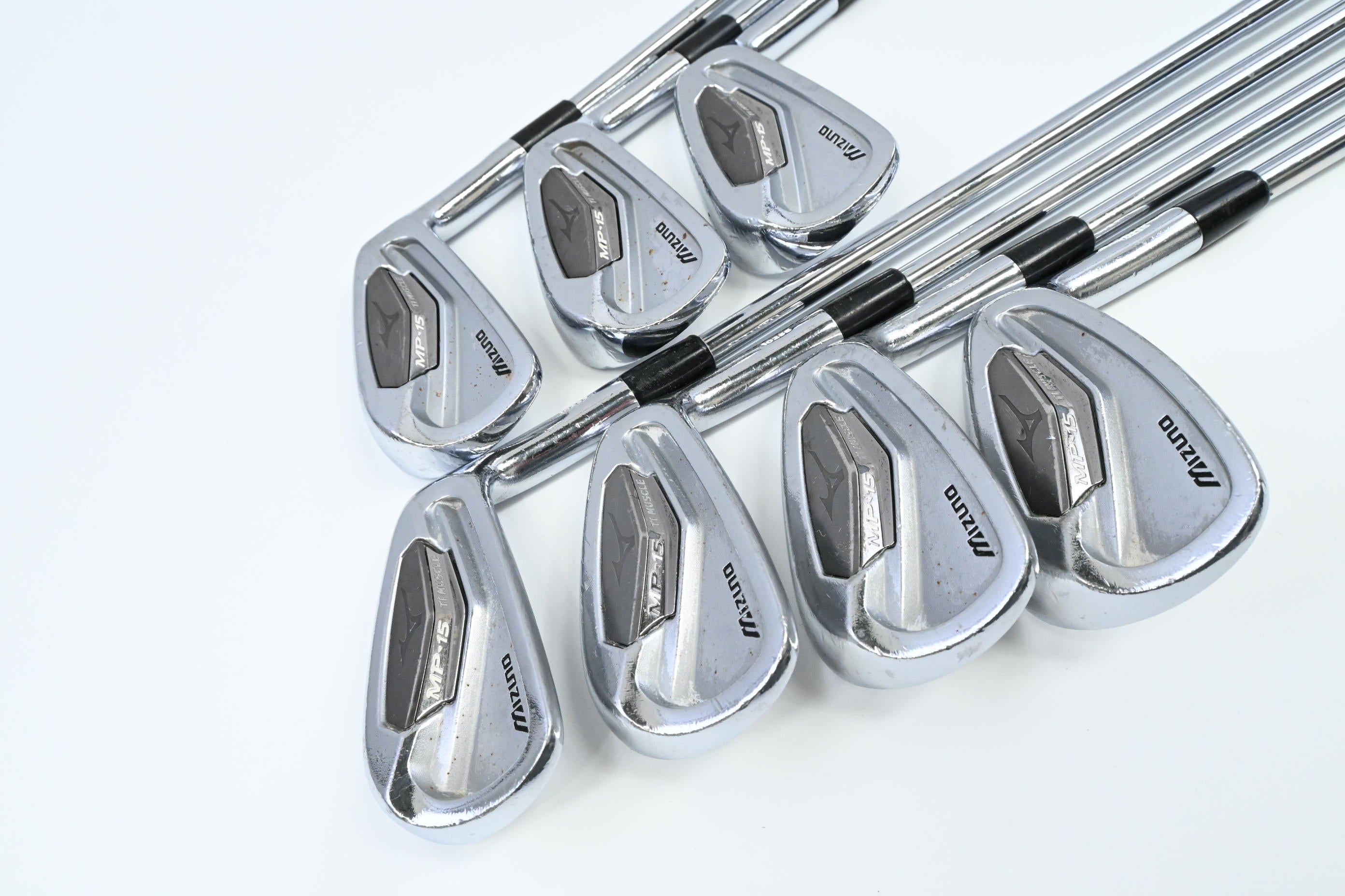 Mizuno MP-15 Irons / 4-PW / Stiff Flex Dynamic Gold S300 Shafts