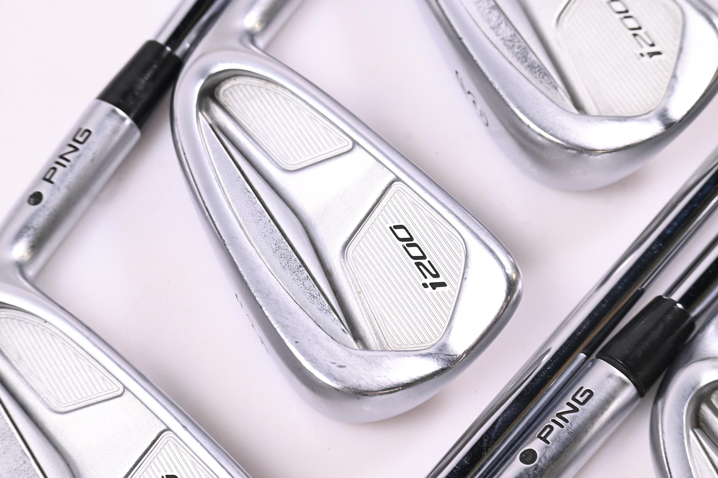Ping i200 Irons / 4-PW / Black Dot / Stiff Flex XP 95 S300 Shafts