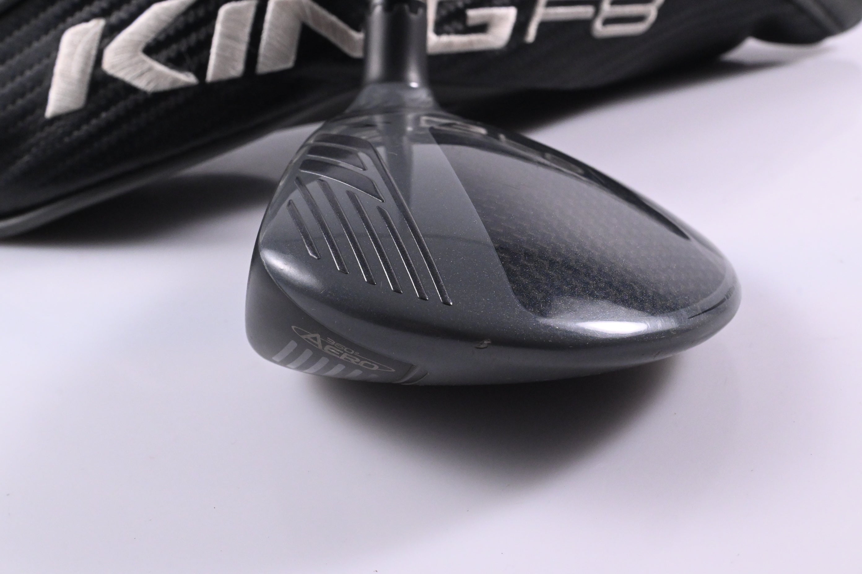Left Hand Cobra King F8 #3-4 Wood / 13-16 Degree / Regular Flex Aldila NV Blue 70