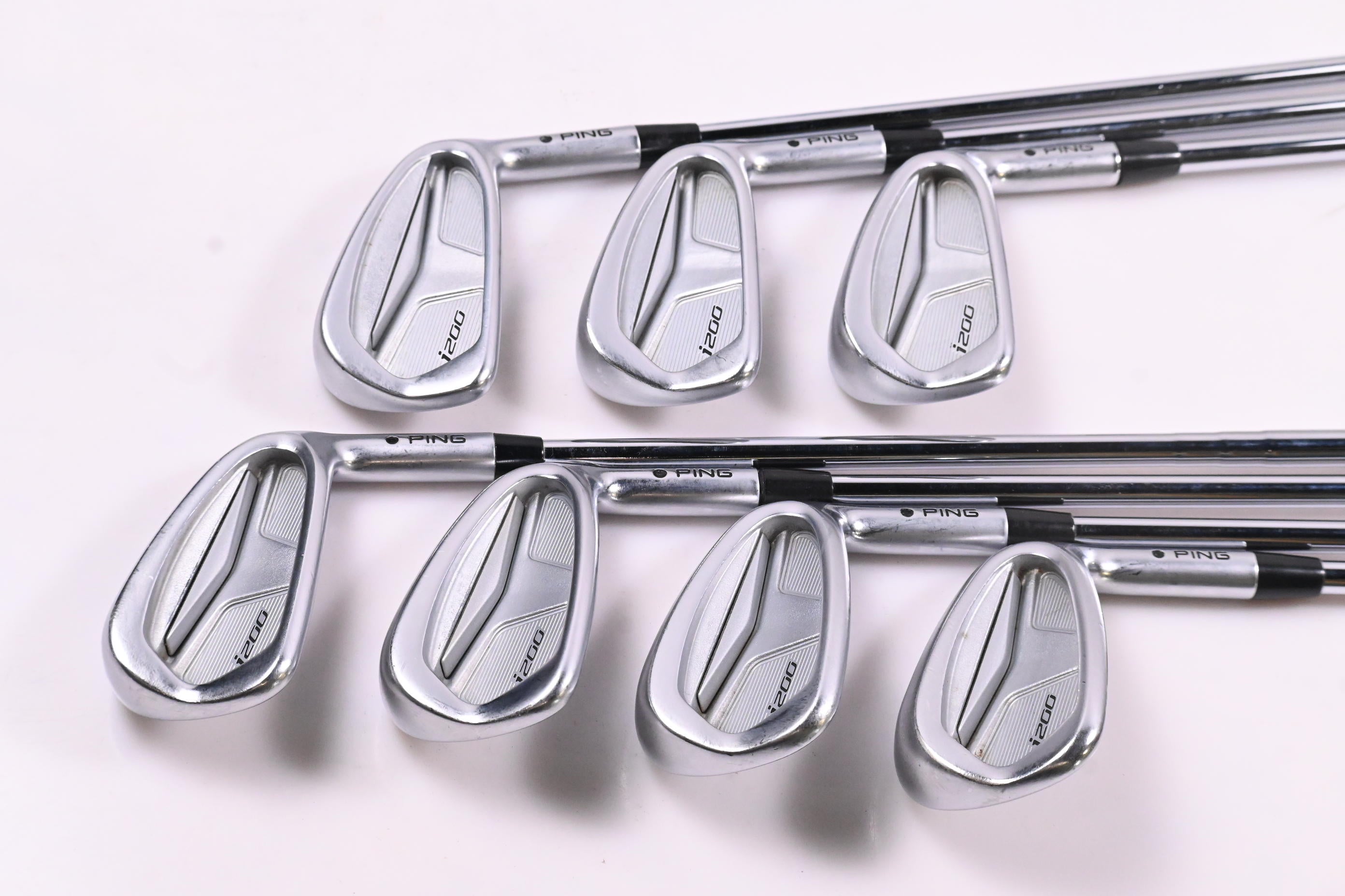 Ping i200 Irons / 4-PW / Black Dot / Stiff Flex XP 95 S300 Shafts
