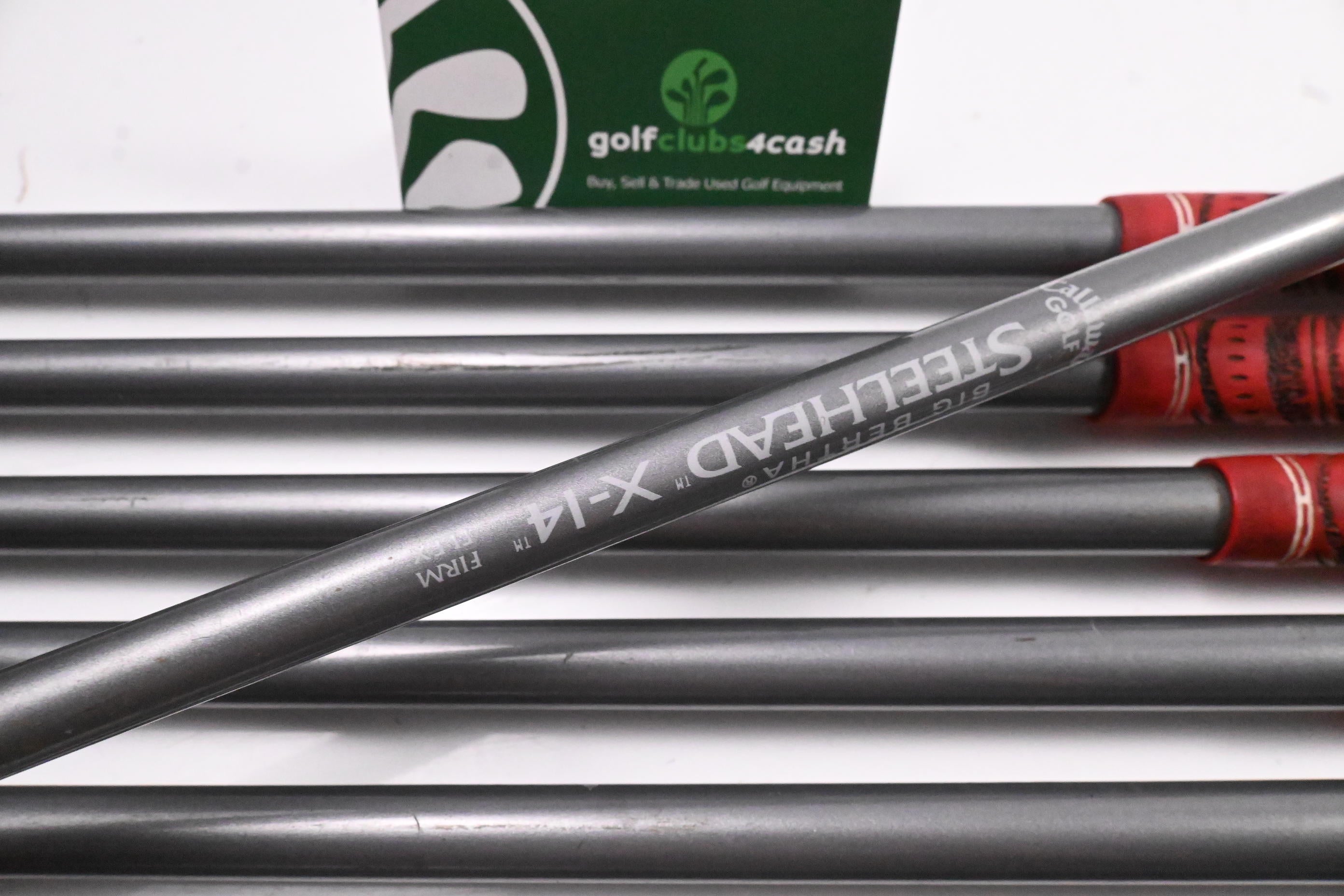 Callaway X-14 Irons / 3-PW / Firm Flex Callaway System X-14 Shafts