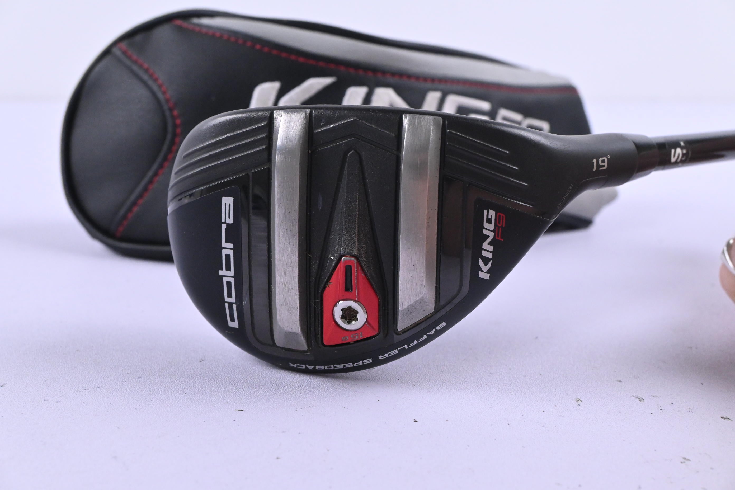 Cobra King F9 #3 Hybrid / 19 Degree / Stiff Flex Fujikura Atmos Black 7 Shaft