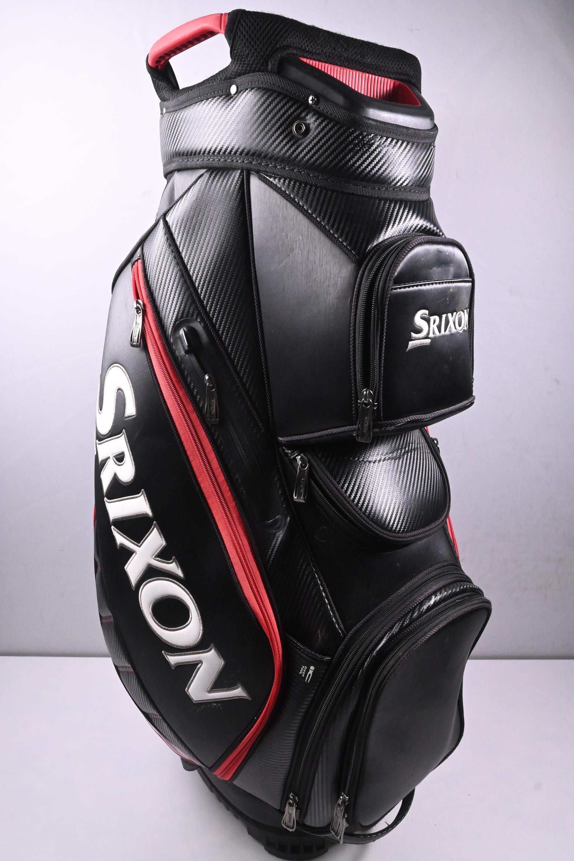 Srixon Cart Bag / 14-Way Divider / Black, Red