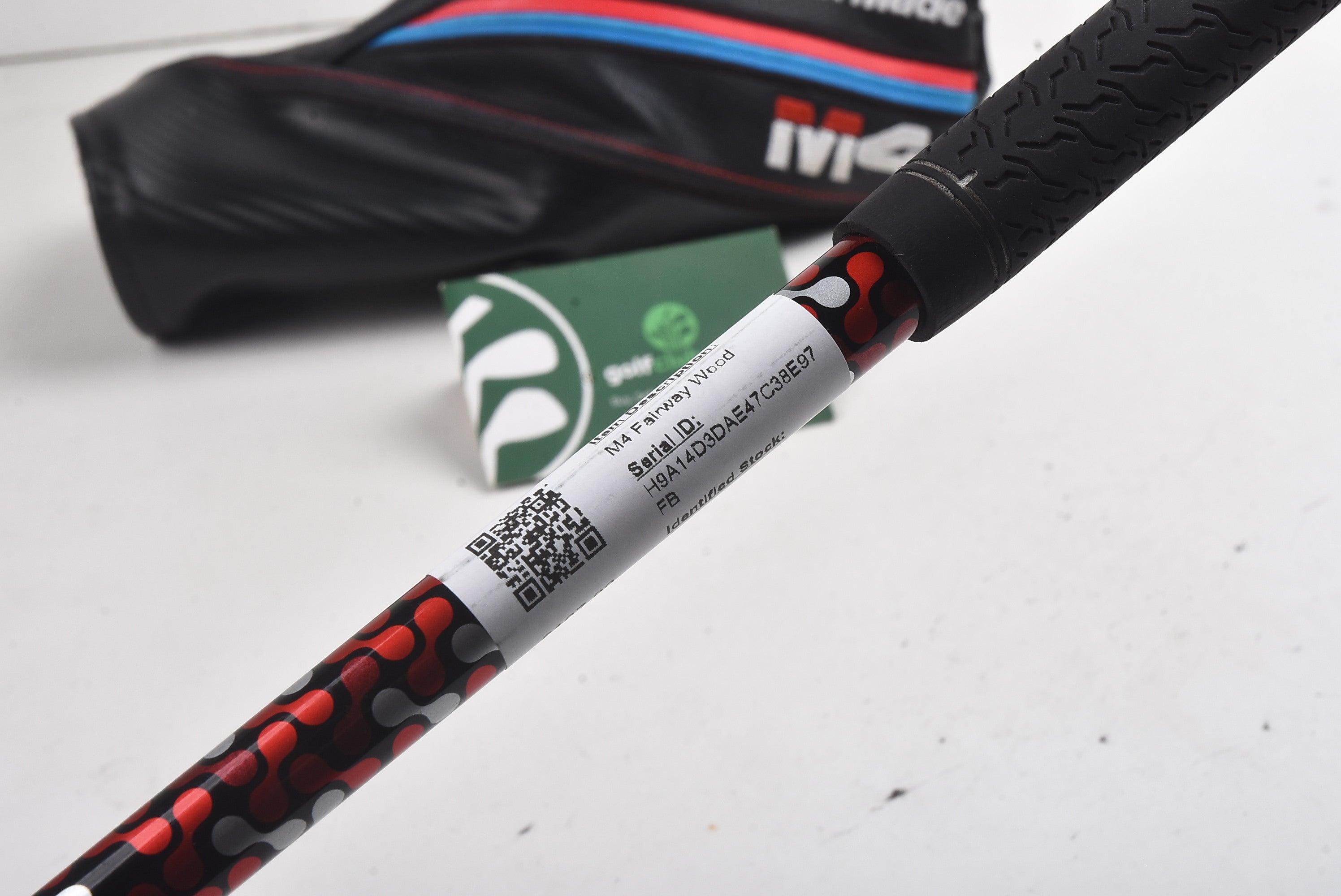 Taylormade M4 #3 Wood / 15 Degree / Stiff Flex Fujikura Atmos Red 6 Shaft