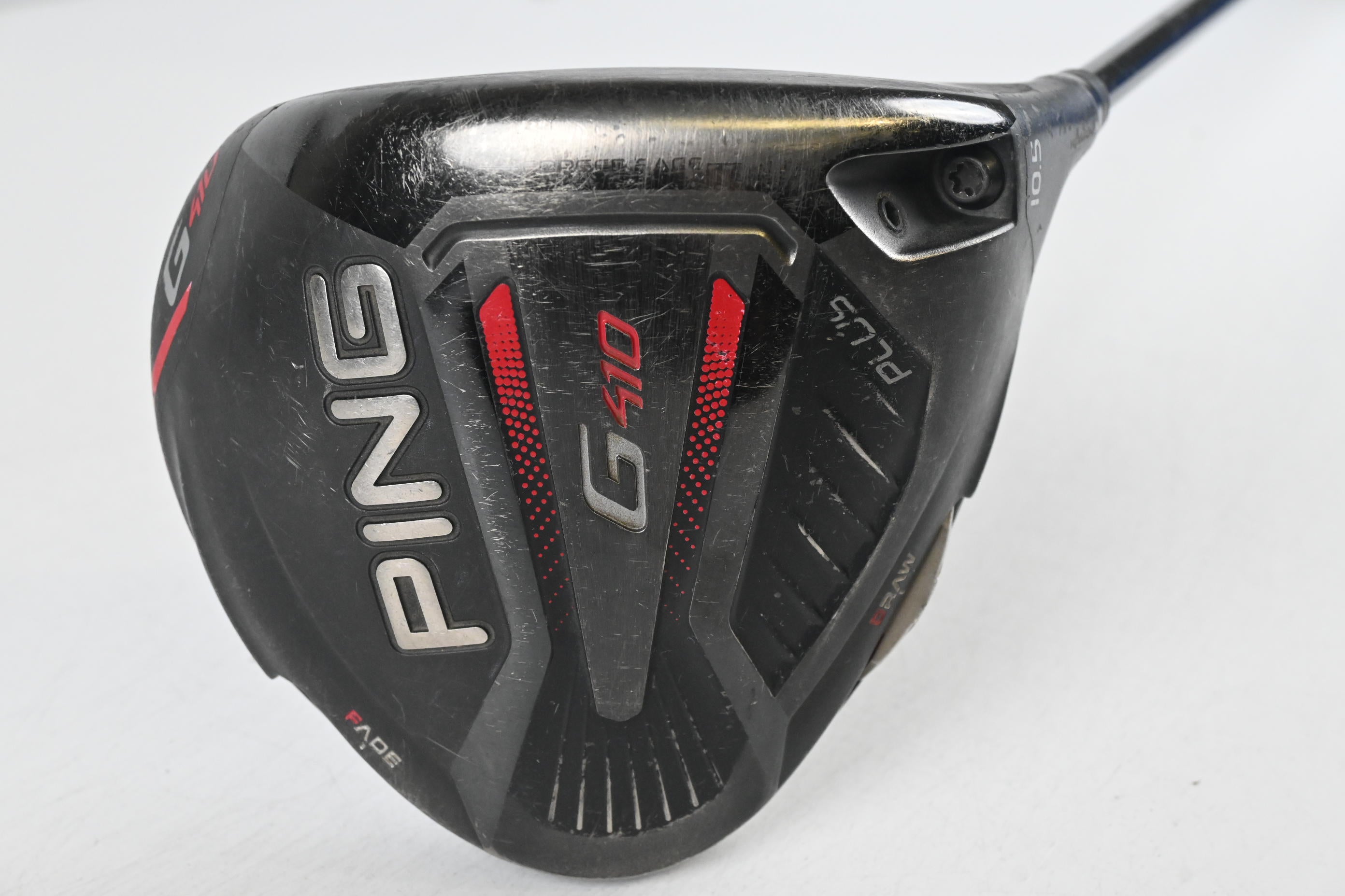Ping G410 Plus Driver / 10.5 Degree / Regular Flex HZRDUS Smoke Red RDX 60 Shaft