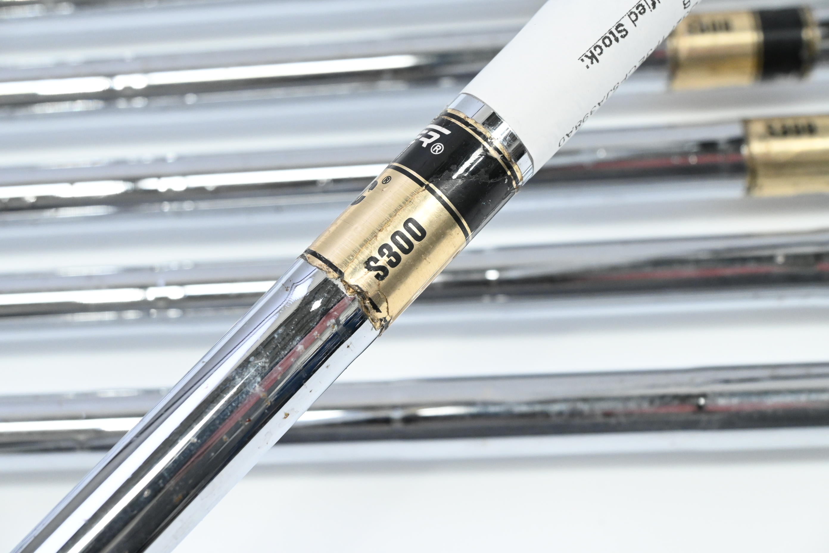 Mizuno MP-15 Irons / 4-PW / Stiff Flex Dynamic Gold S300 Shafts