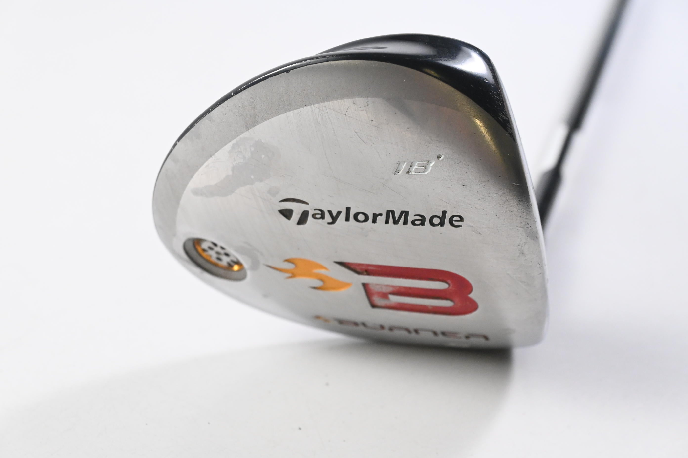 Taylormade Burner 2008 #5 Wood / 18 Degree / Regular Flex REAX 49 Shaft