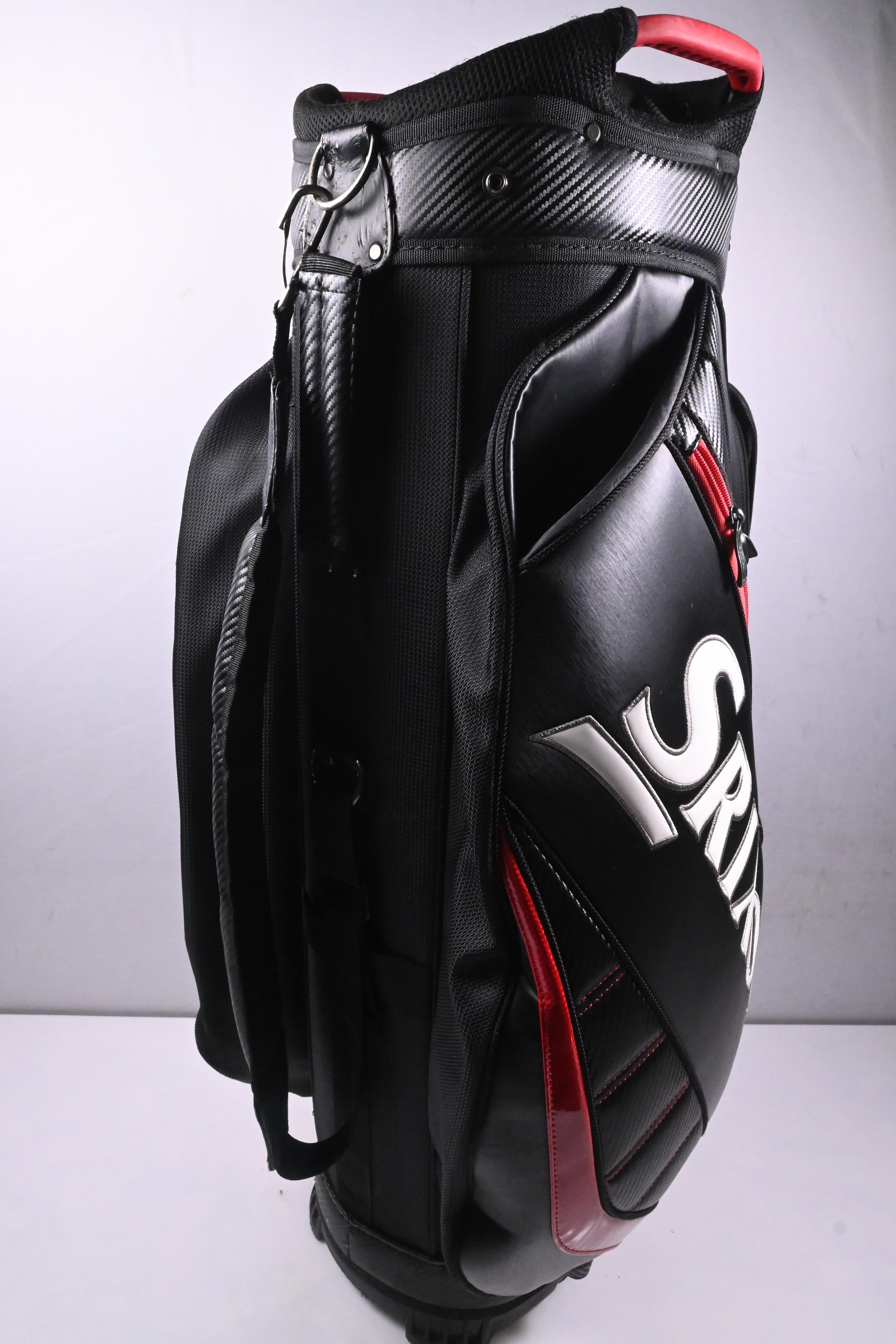 Srixon Cart Bag / 14-Way Divider / Black, Red
