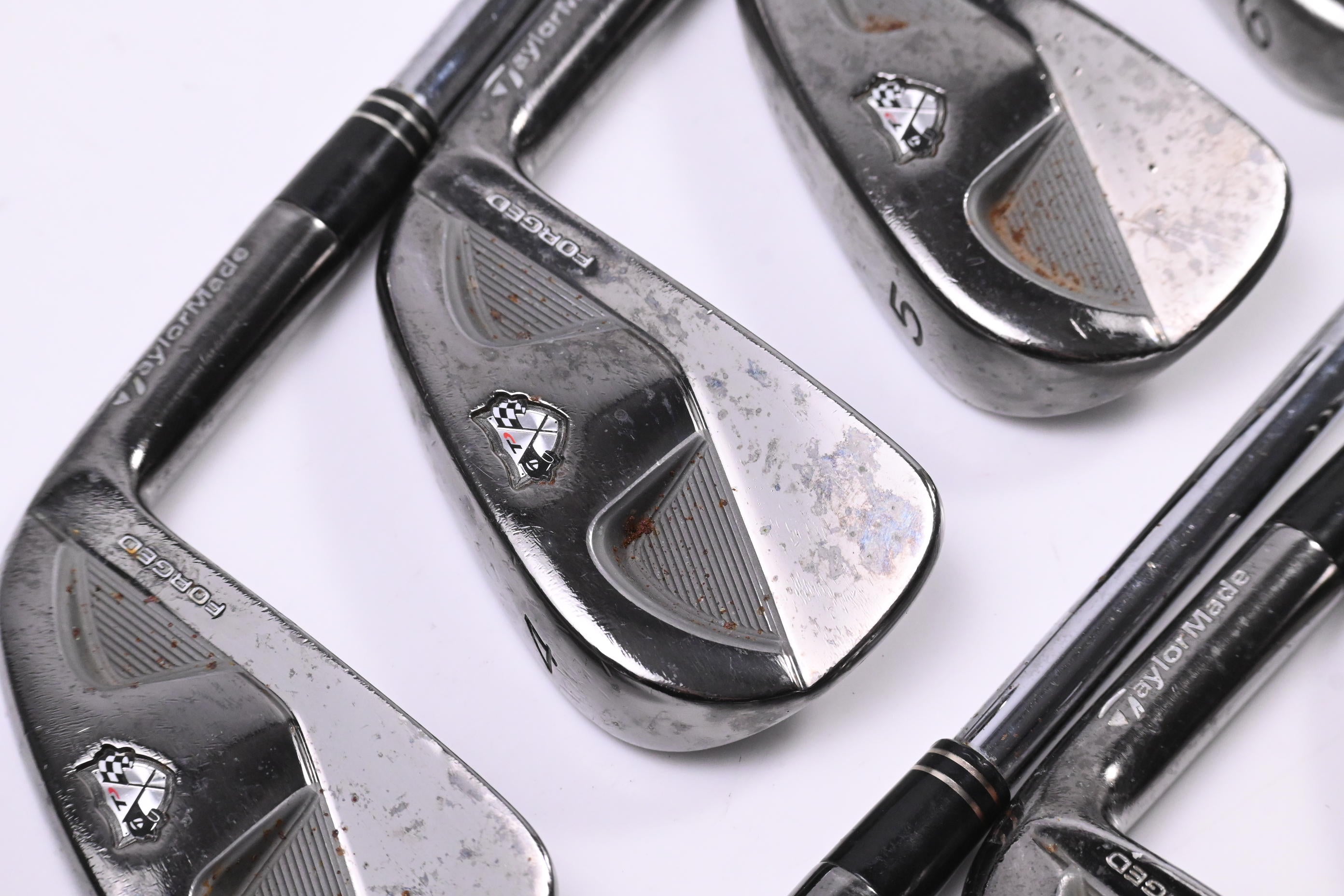 Taylormade TP Forged Japan 2008 Irons / 3-PW / Stiff Flex Rifle Precision Shaft