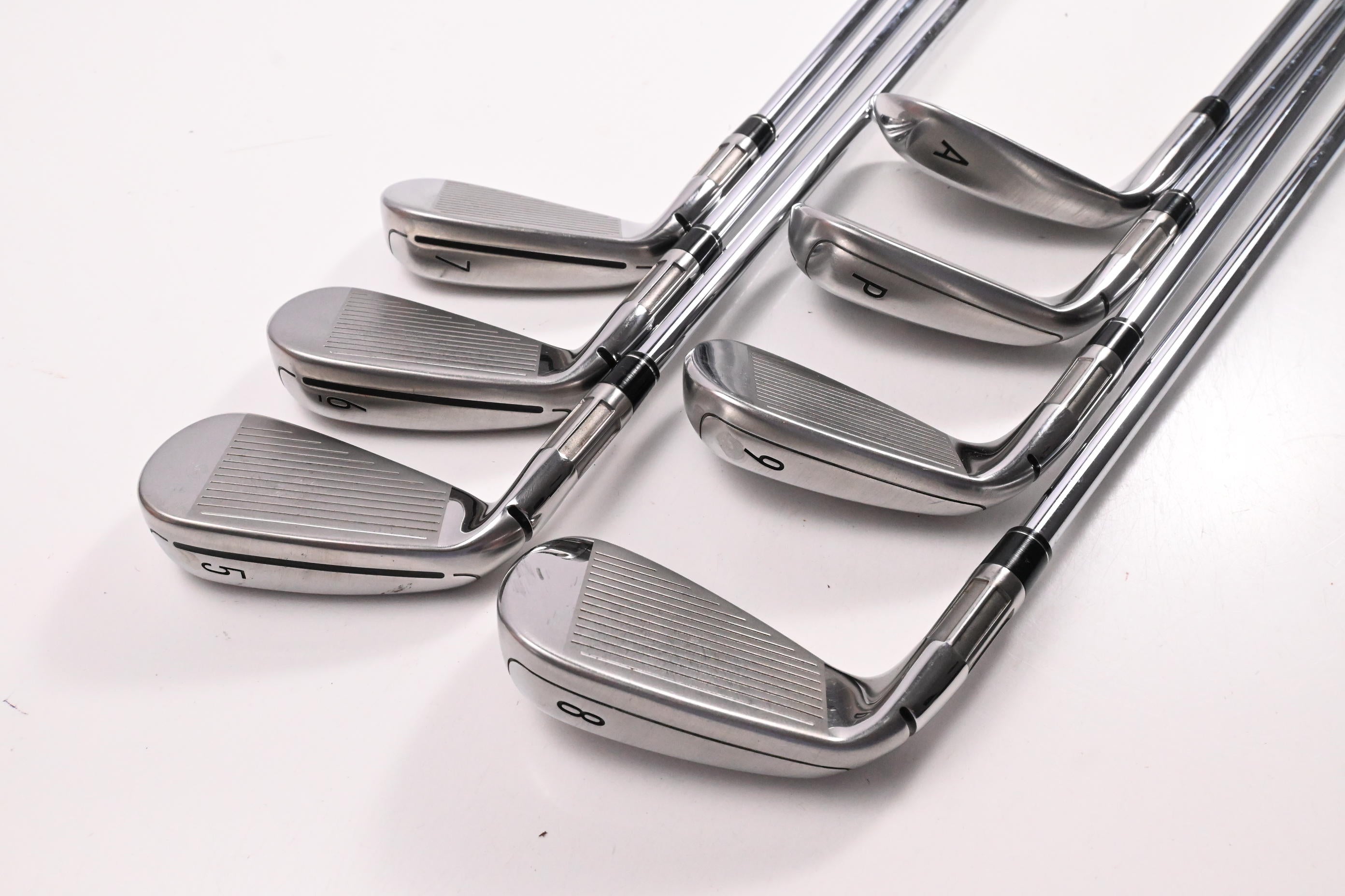 Taylormade M6 Irons / 5-PW+AW / Regular Flex True Temper XP 100 R300 Shafts