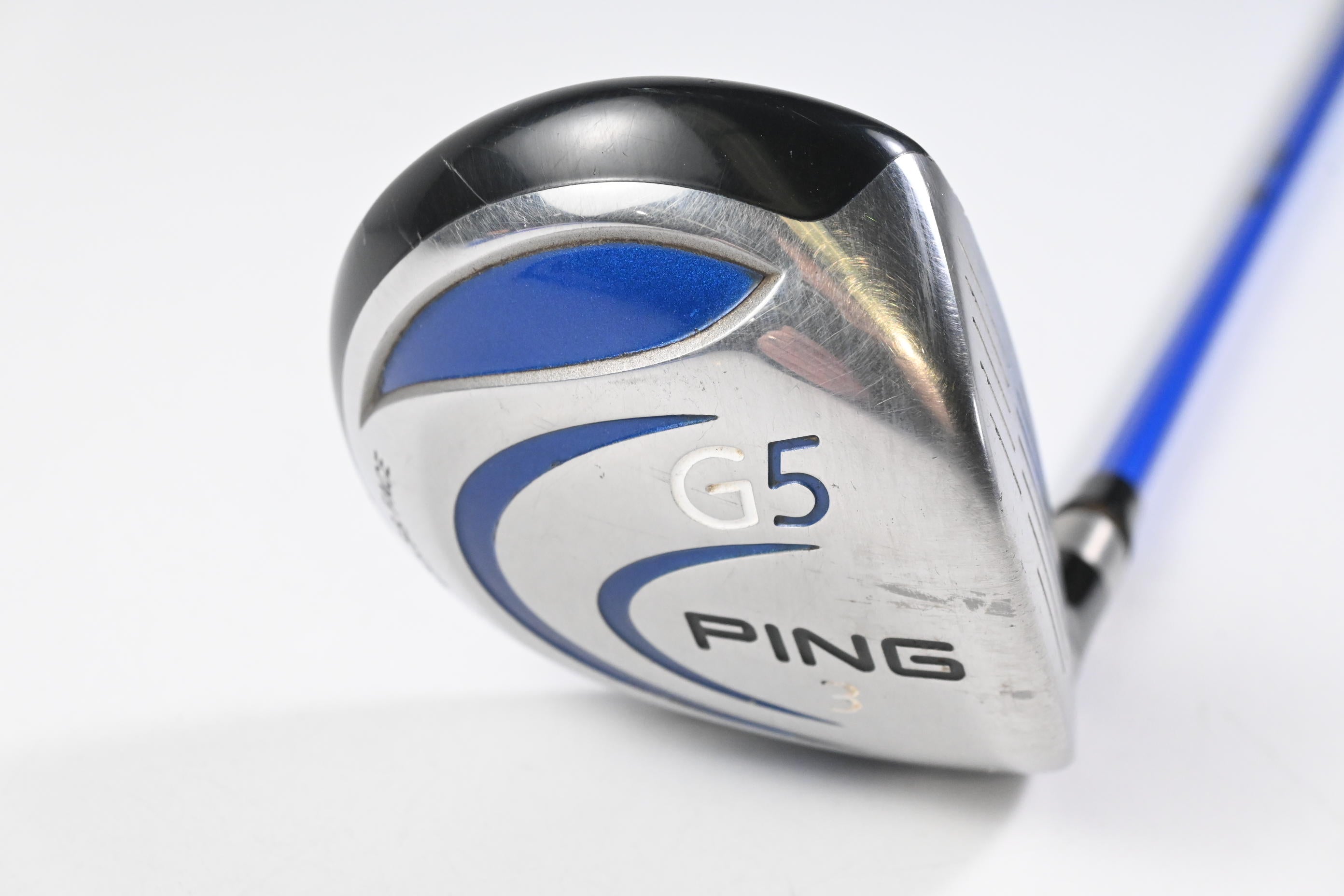 Ping G5 #3 Wood / 15 Degree / Regular Flex Grafalloy ProLaunch Blue 75 Shaft