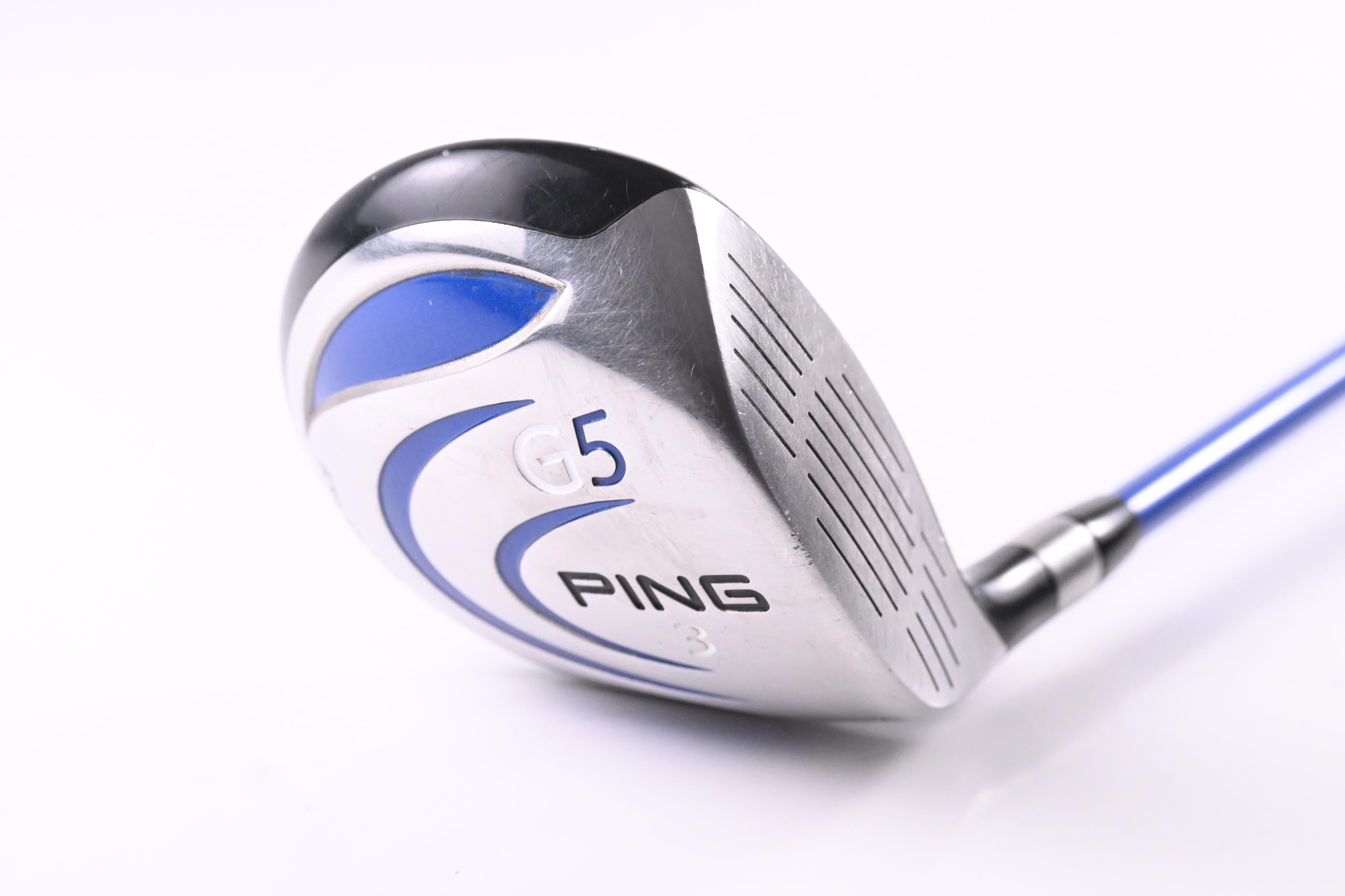 Ping G5 #3 Wood / 15 Degree / Regular Flex Grafalloy ProLaunch Blue 75 Shaft