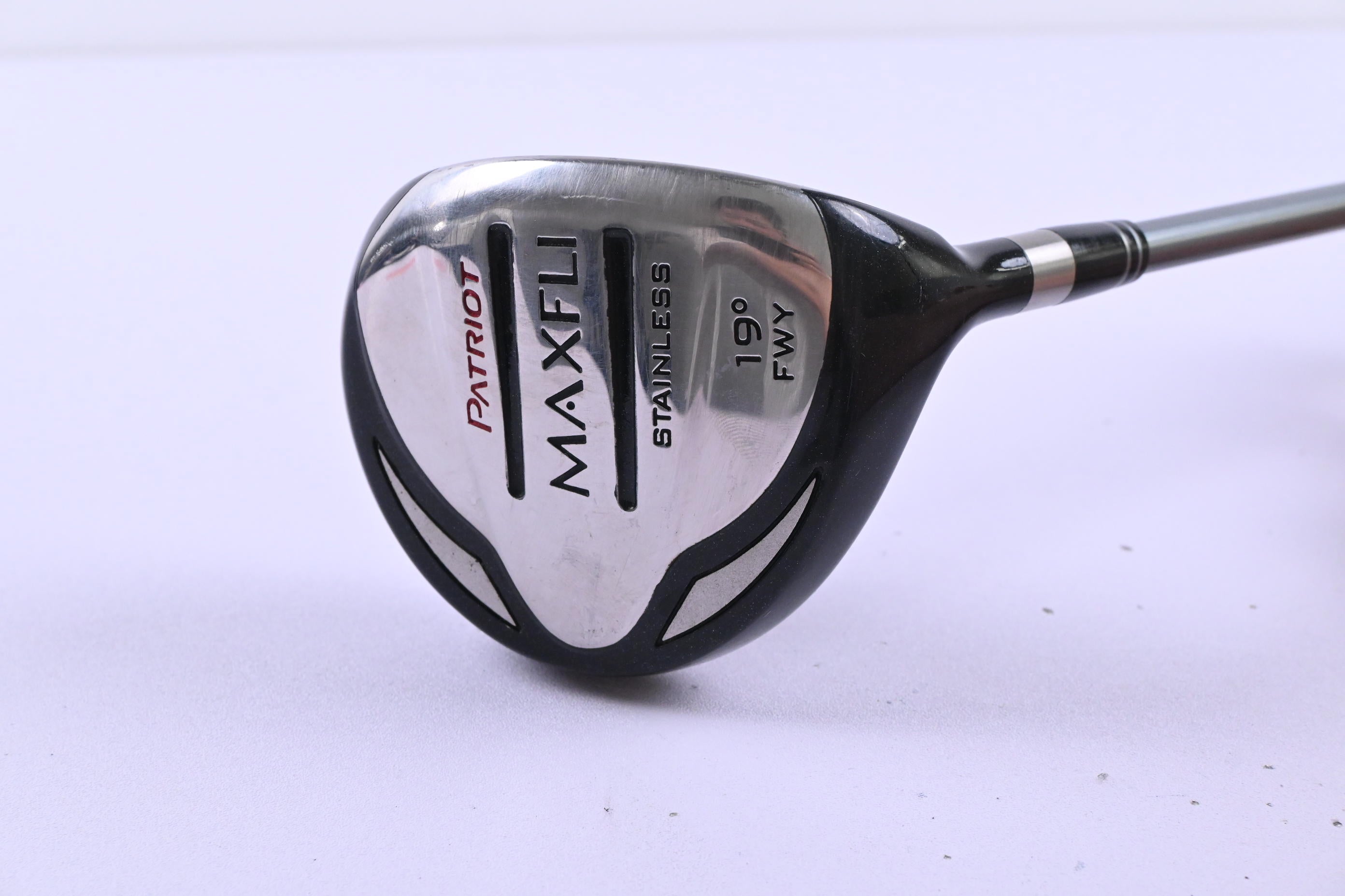 Maxfli Patriot Stainless #5 Wood / 19 Degree / Regular Flex Maxfli 75 Shaft