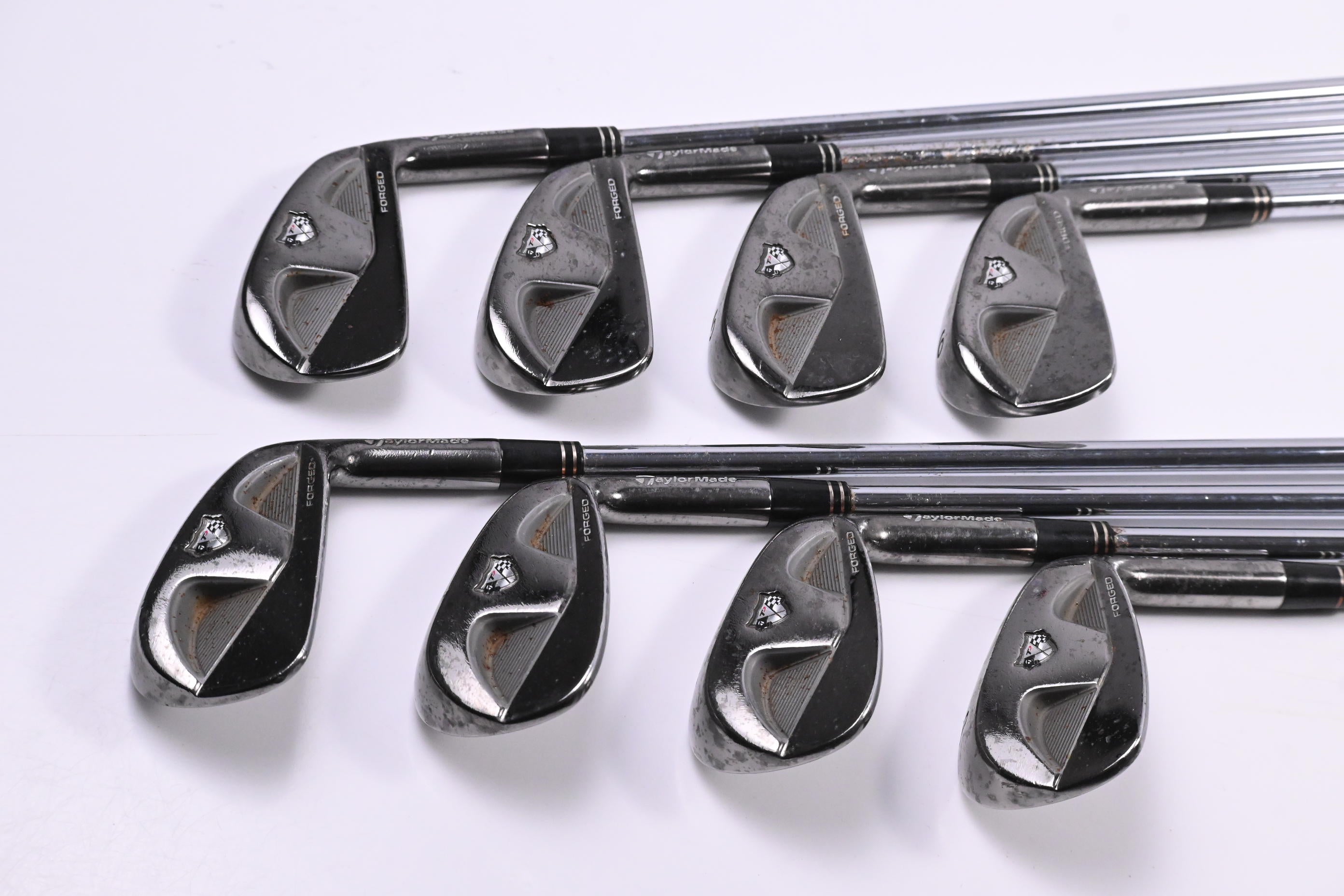 Taylormade TP Forged Japan 2008 Irons / 3-PW / Stiff Flex Rifle Precision Shaft