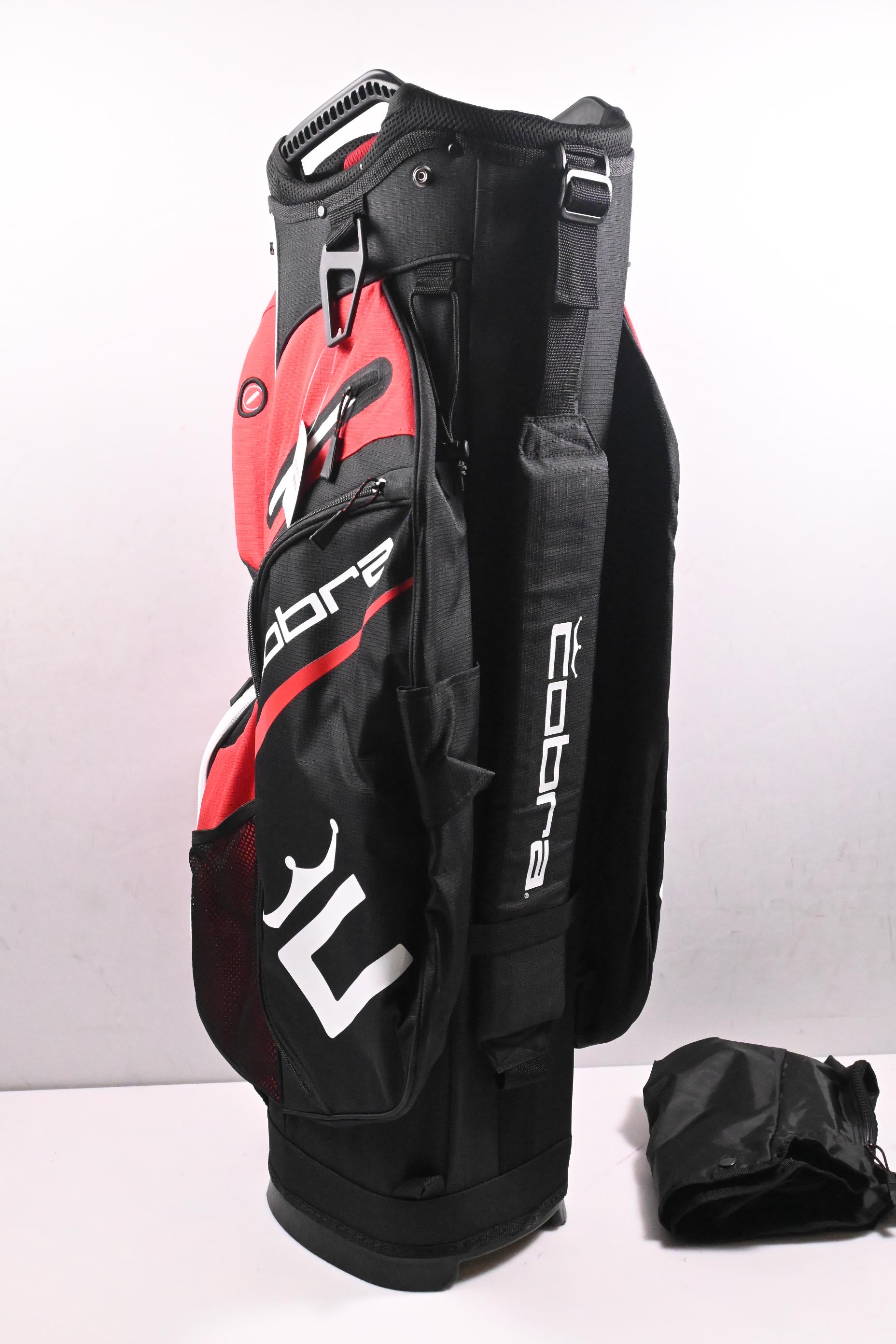 Cobra Cart Bag / 14-Way Divider / Black, Red & White