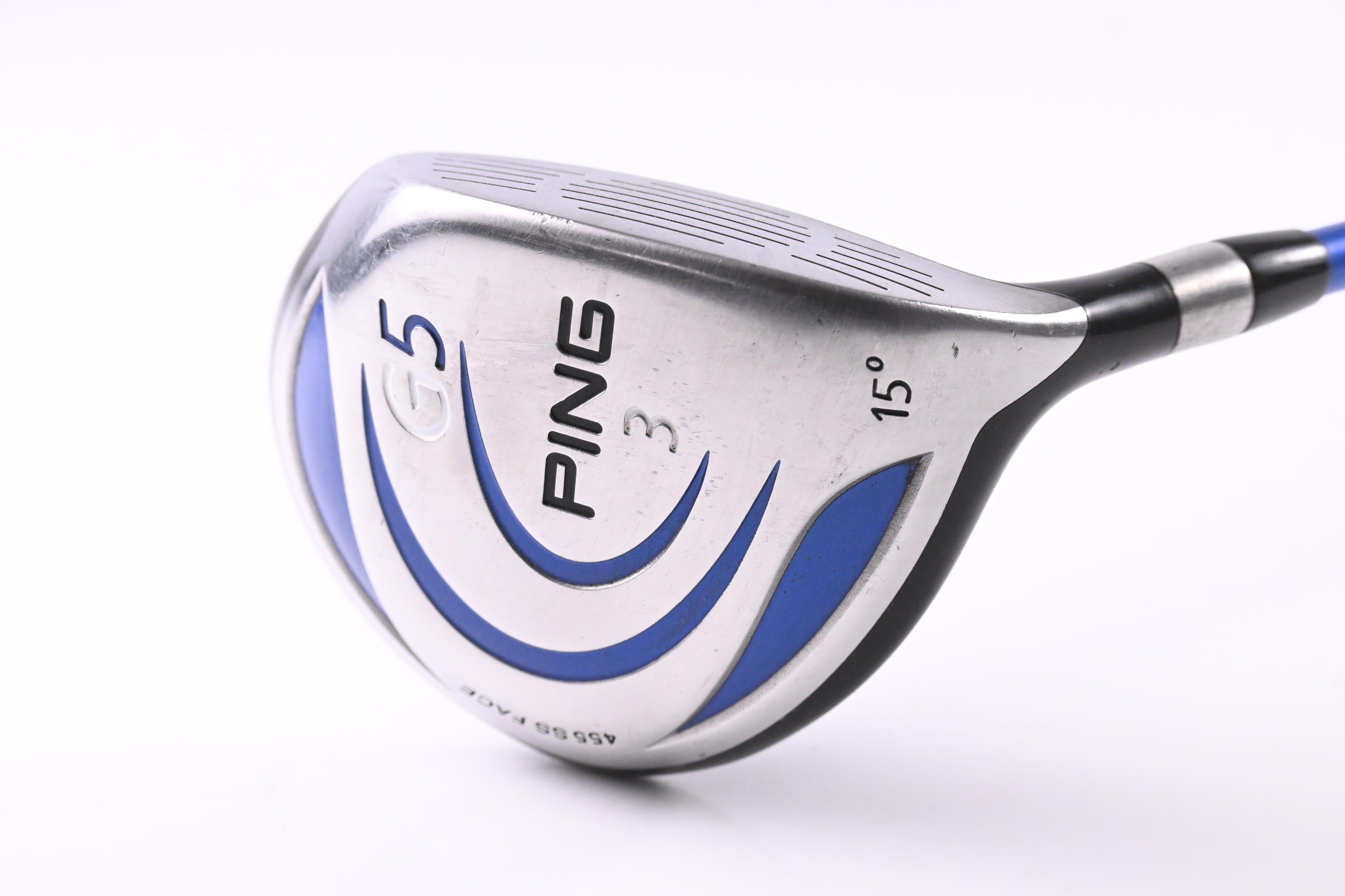Ping G5 #3 Wood / 15 Degree / Regular Flex Grafalloy ProLaunch Blue 75 Shaft
