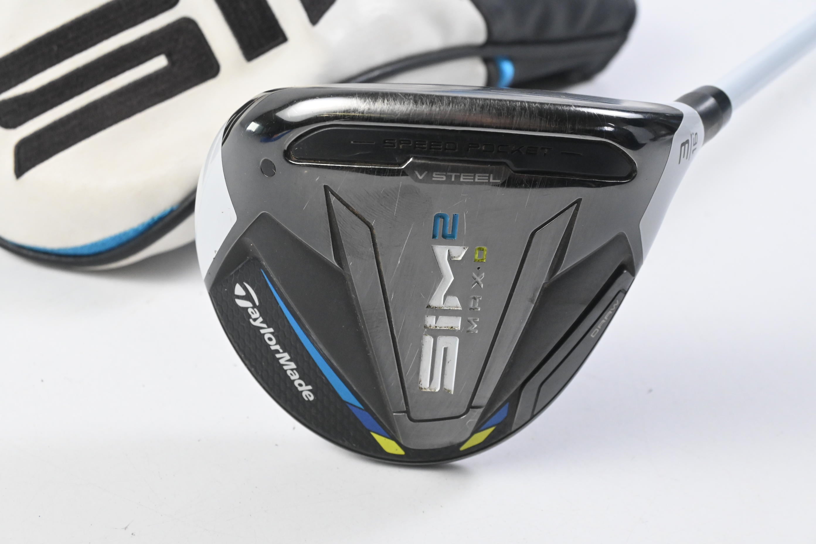Taylormade SIM2 Max D #3 Wood / 16 Degree / Regular Flex Air Speeder 45 Shaft