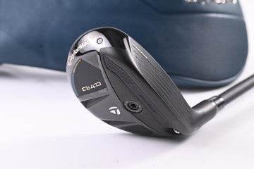 Taylormade Qi4D #3 Hybrid / 19 Degree / Regular Flex KBS Reax 65 Shaft