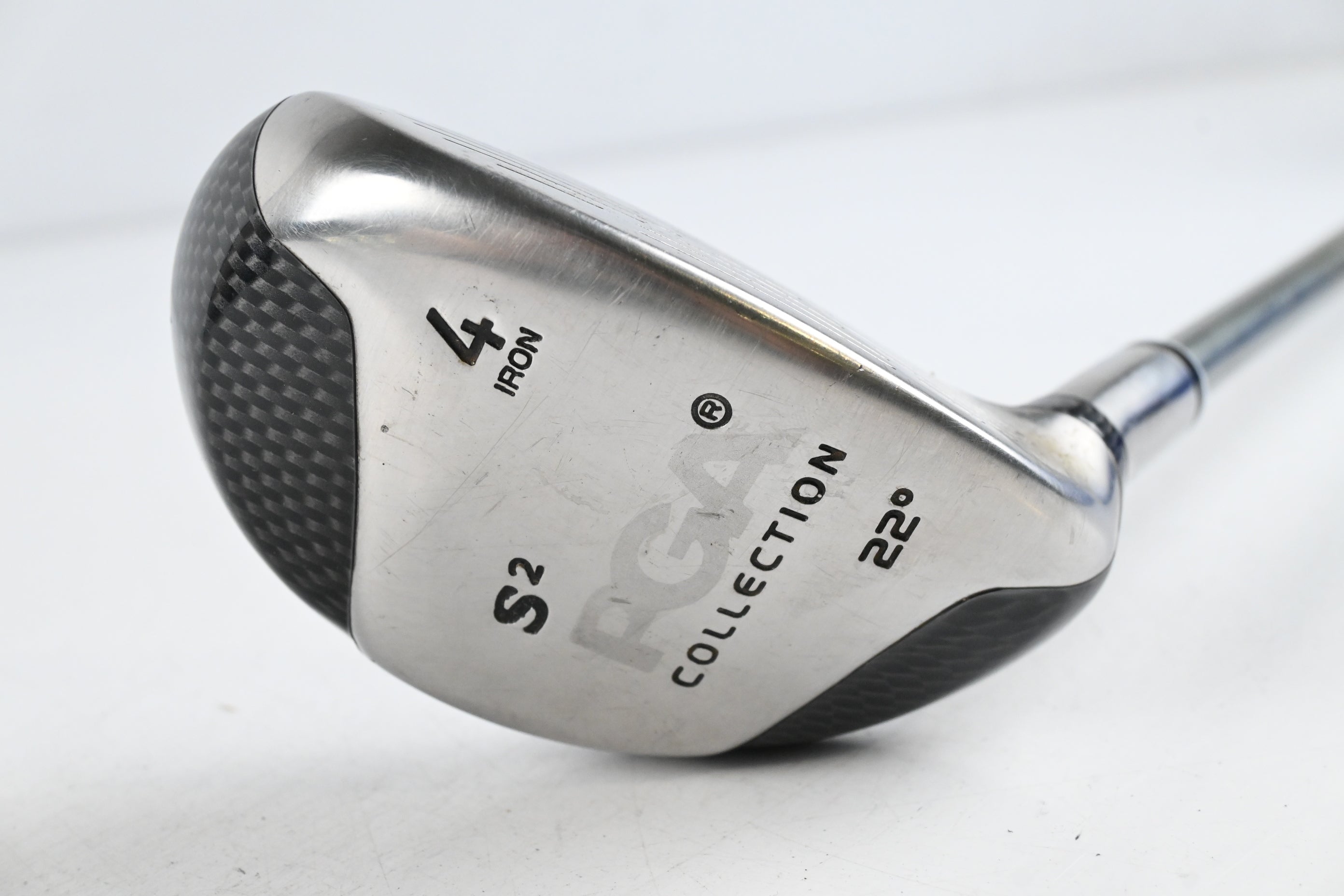 PGA S2 #4 Hybrid / 22 Degree / Regular Flex Saviki TLite 70 Shaft