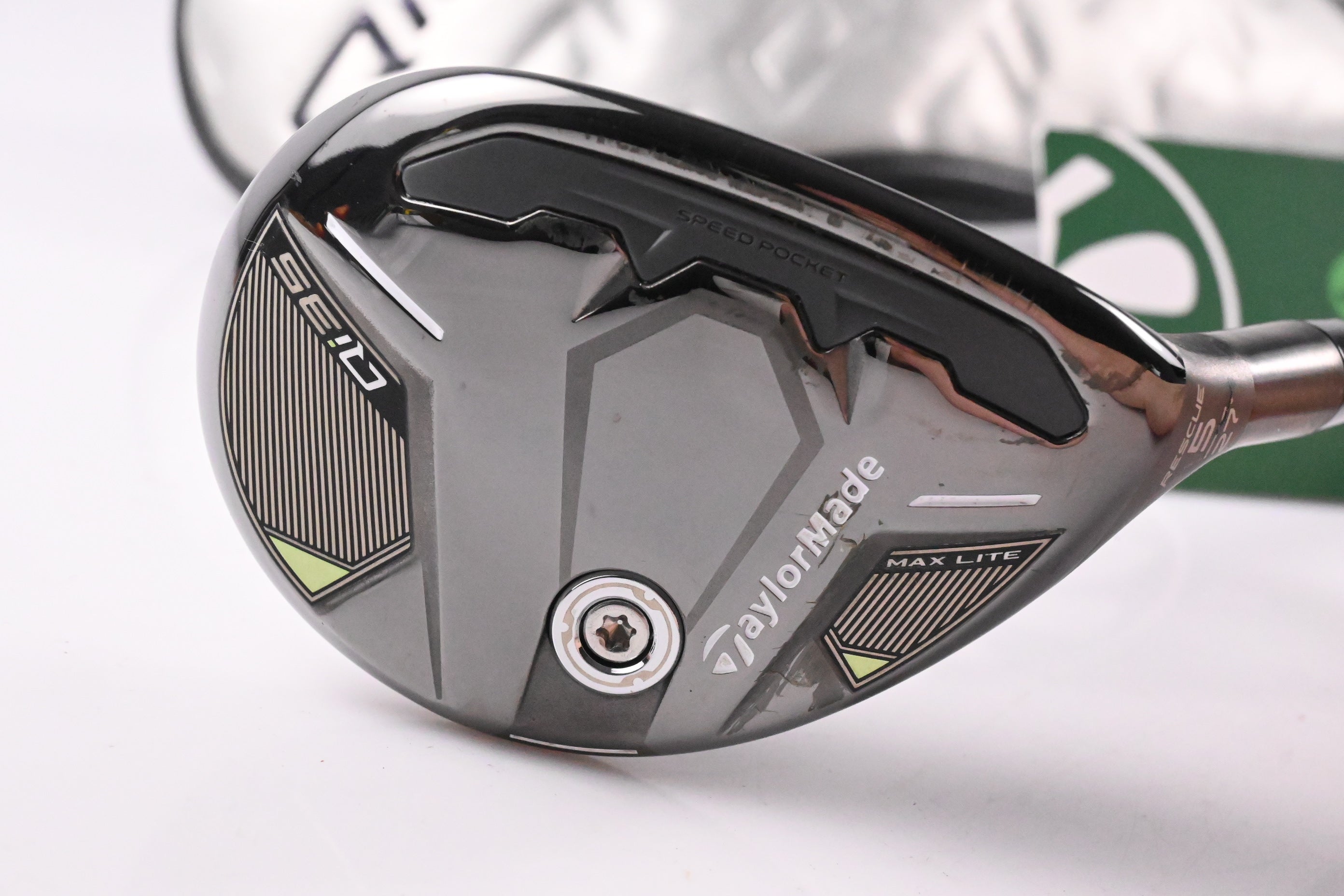 Taylormade Qi35 Max Lite #5 Hybrid / 27 Degree / Senior Flex Mitsubishi Vanquish 5