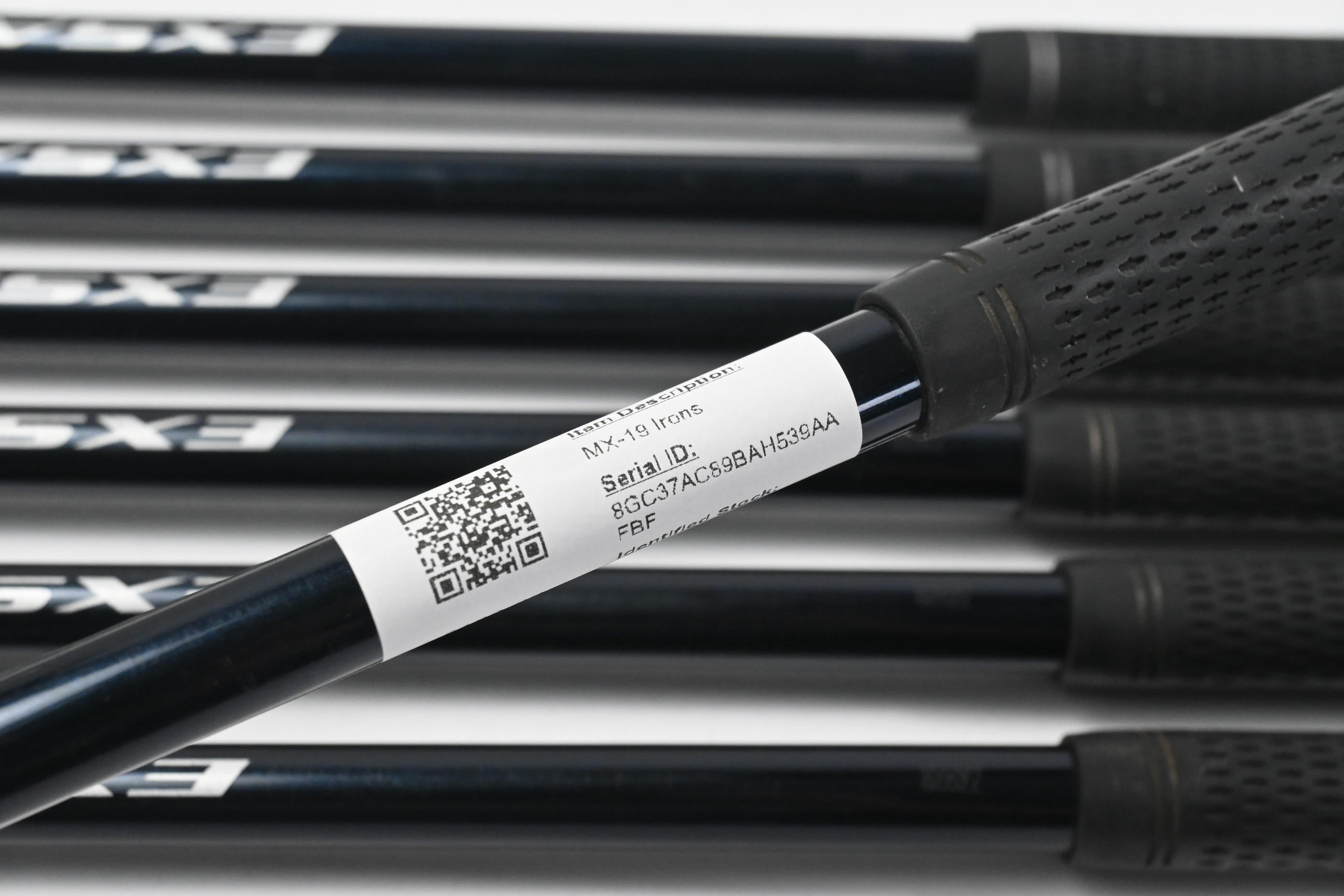Mizuno MX-19 Irons / 3-9i / Regular Flex Exsar IS2 Shafts